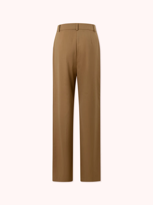PANTALÓN RECTO CAMEL