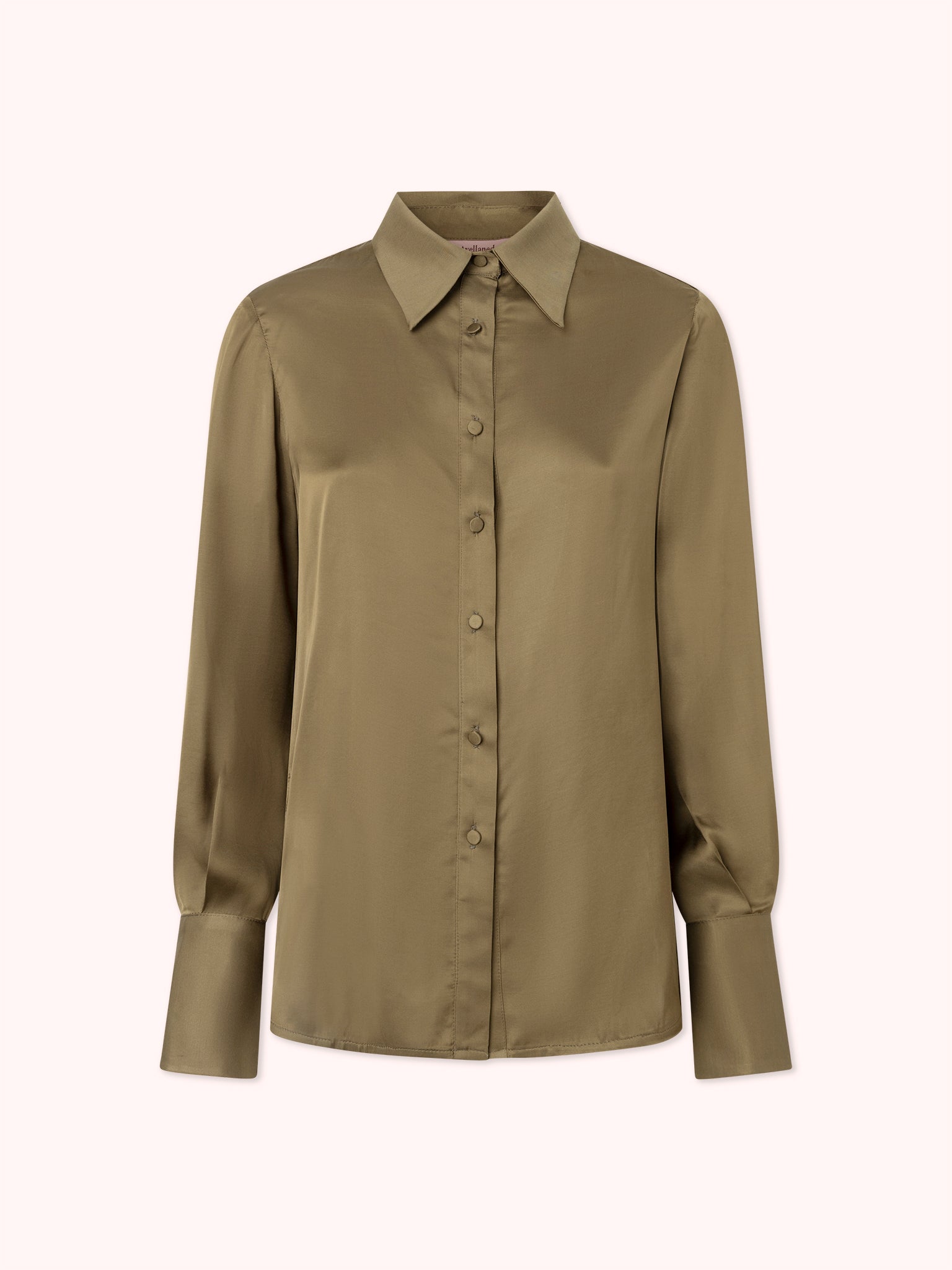 CAMISA SATINADA VERDE