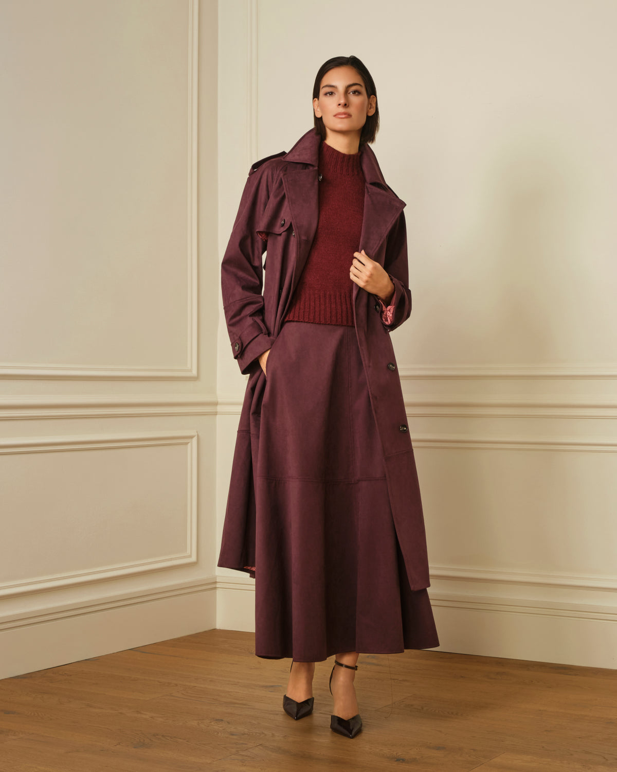GABARDINA DE ANTE BURDEOS