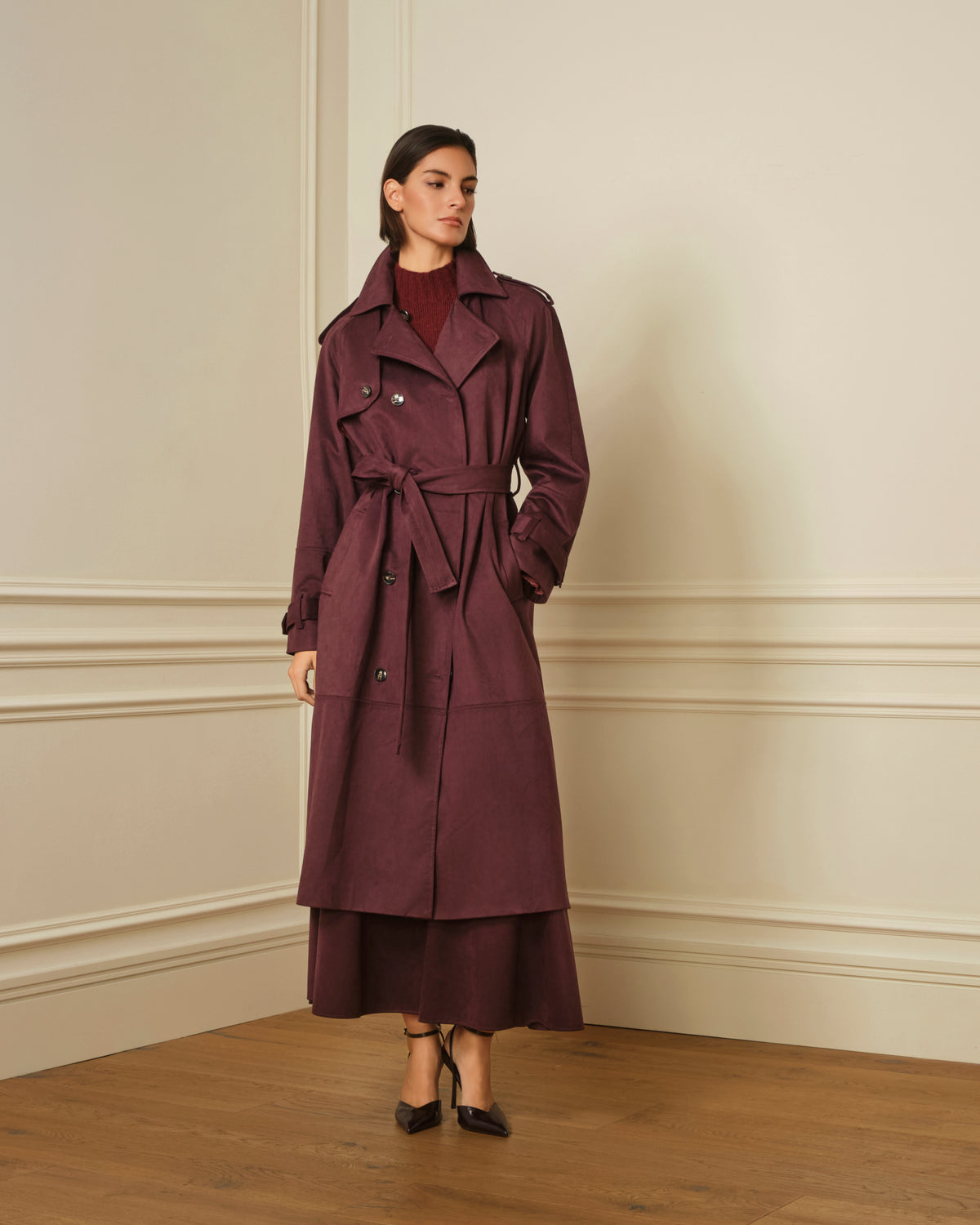 GABARDINA DE ANTE BURDEOS