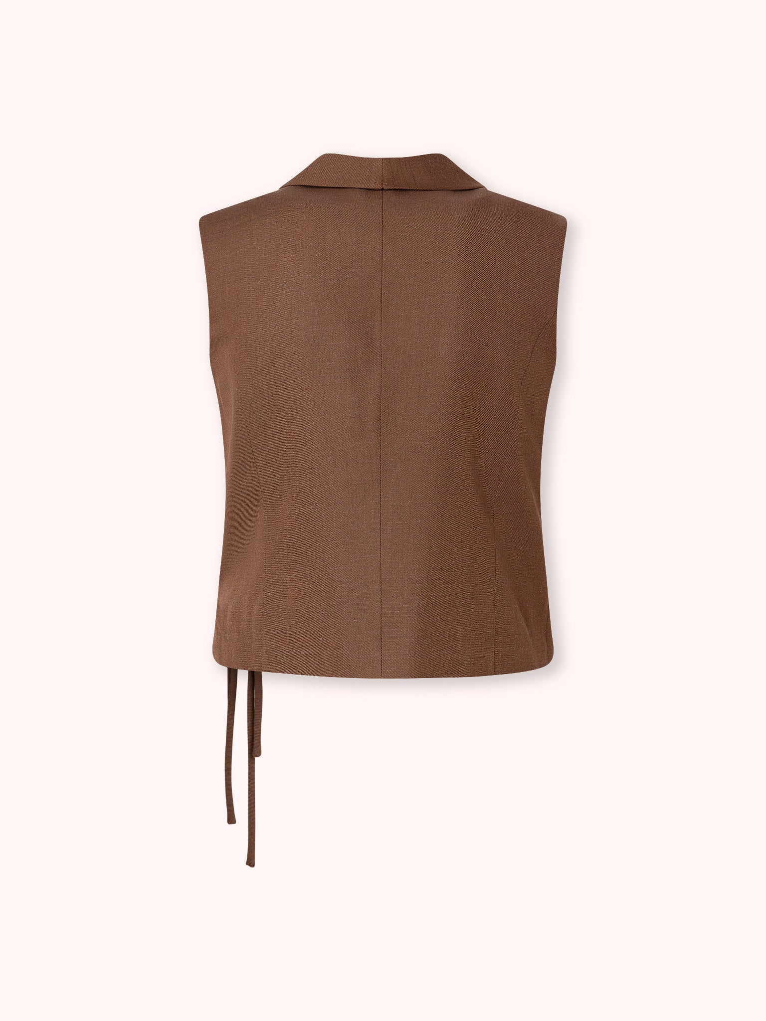 PRE-ORDER CHALECO CRUZADO MARRÓN