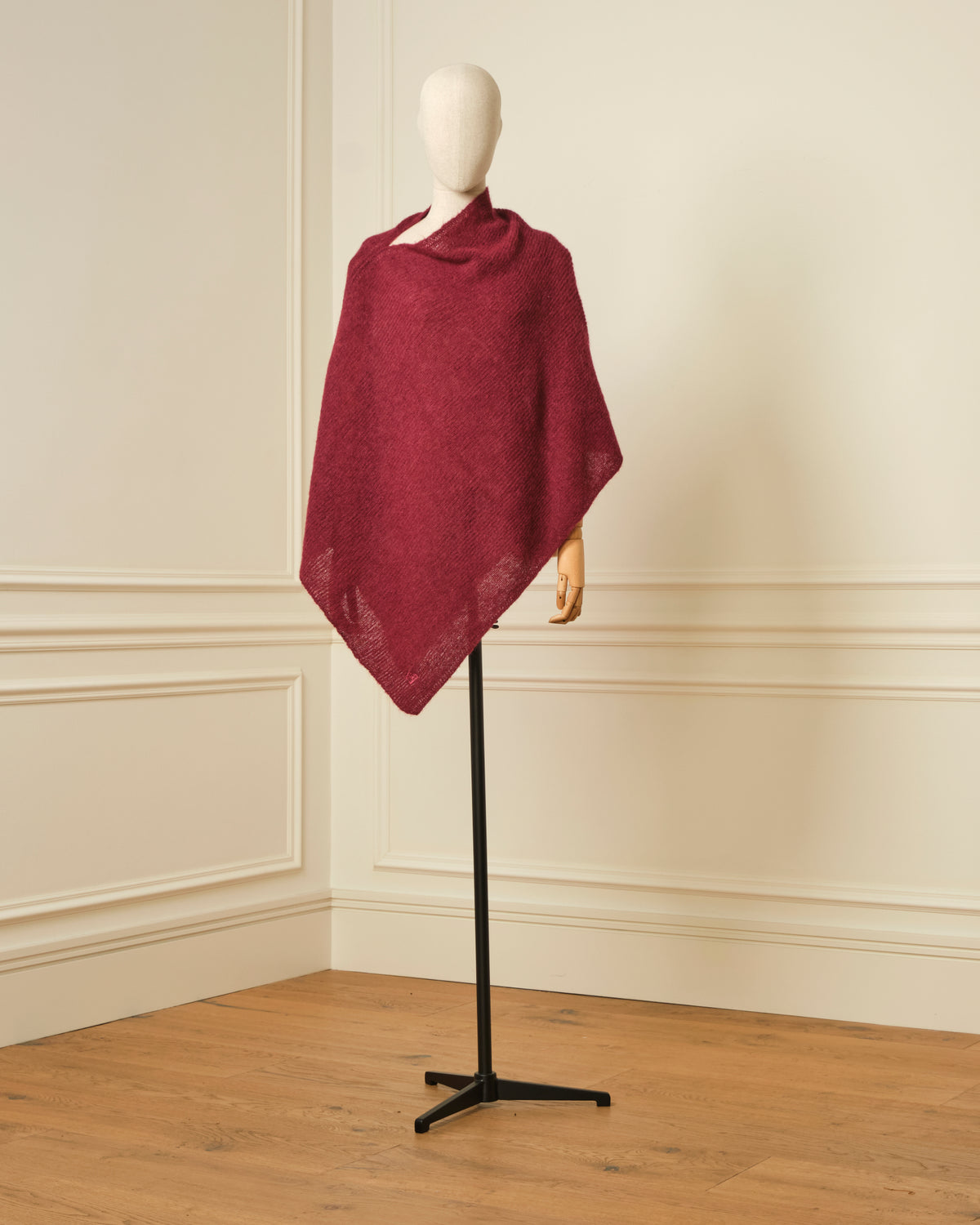 PONCHO BURDEOS