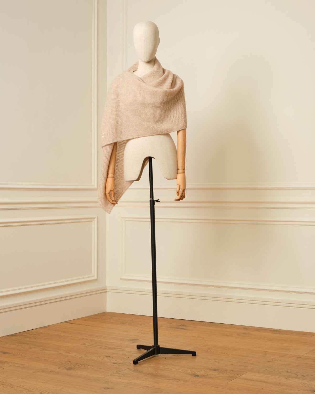PONCHO BEIGE