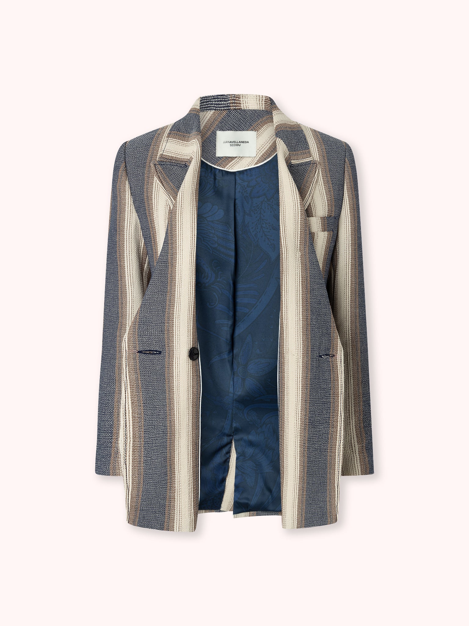 AMERICANA DE RAYAS AZUL