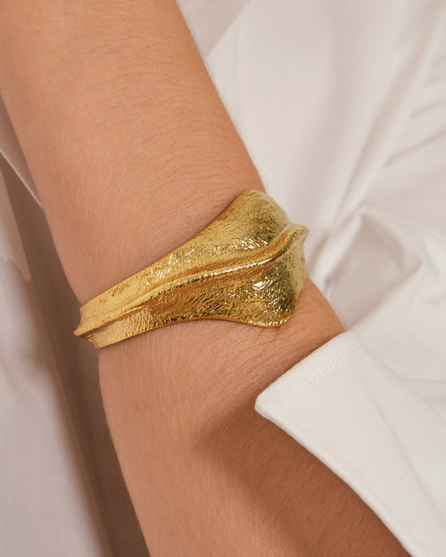 LEMON LEAF BRAZALETE DORADO