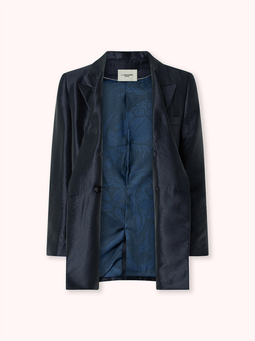 AMERICANA CRUZADA AZUL MARINO