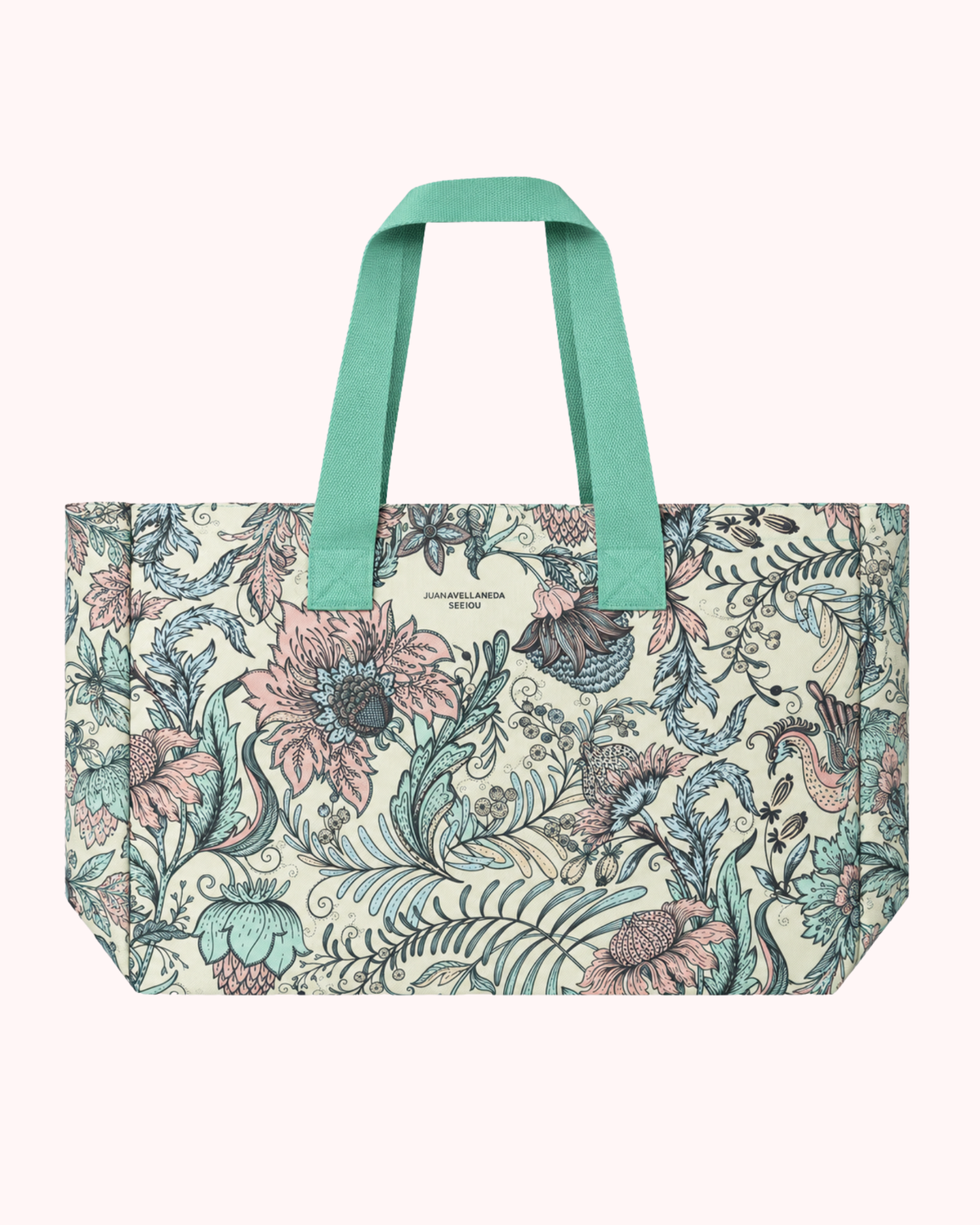TOTE BAG AMARILLO JUAN AVELLANEDA X SEE IOU