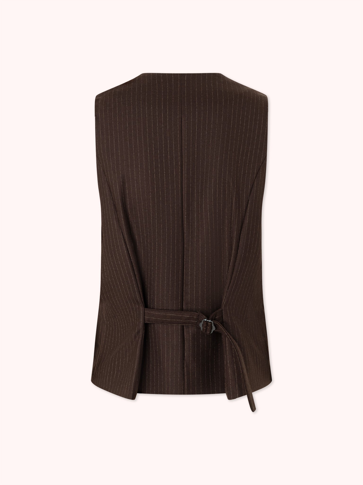 CHALECO SASTRE RAYA DIPLOMÁTICA MARRÓN