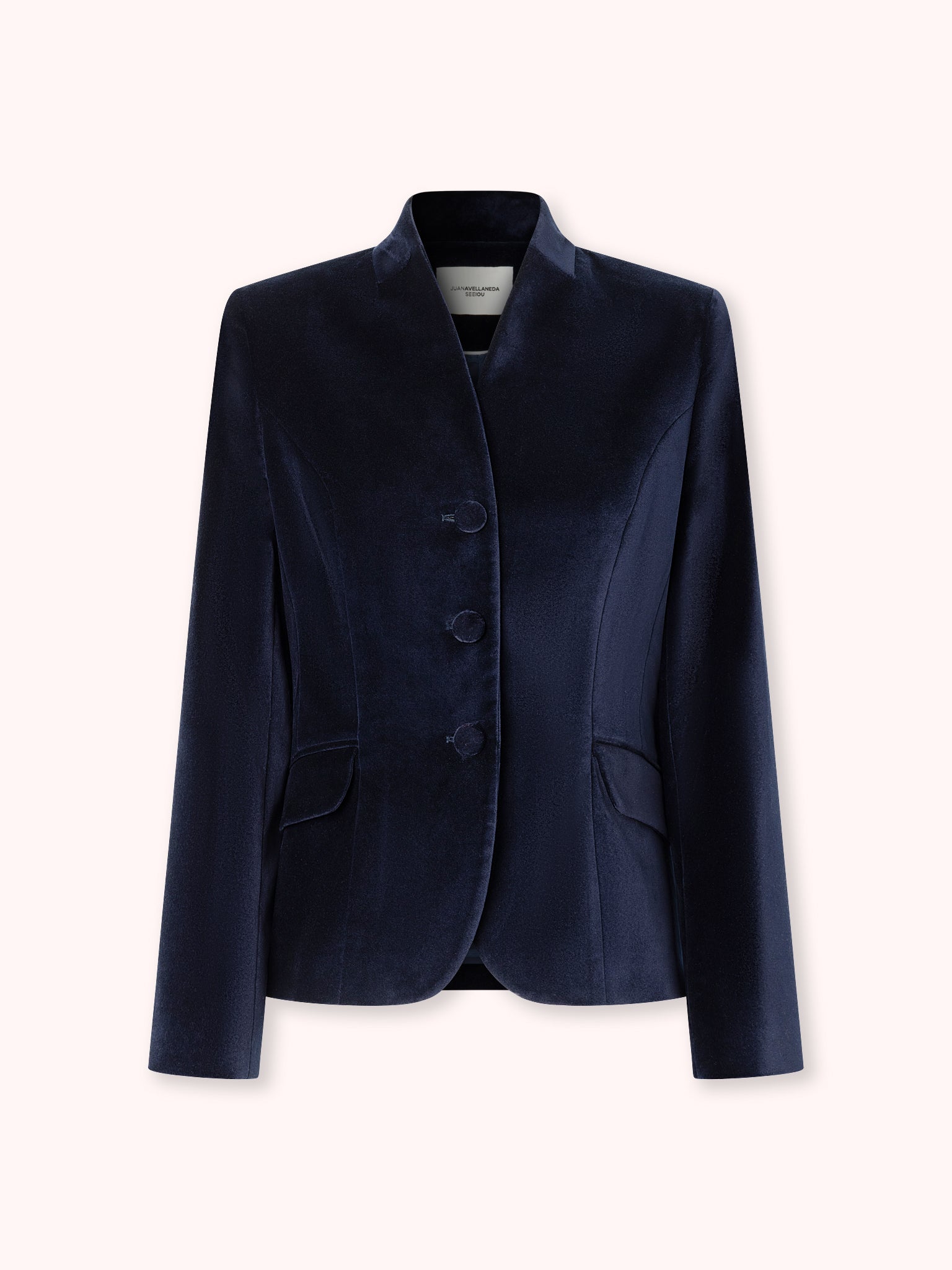 CHAQUETA CORTA TERCIOPELO NAVY