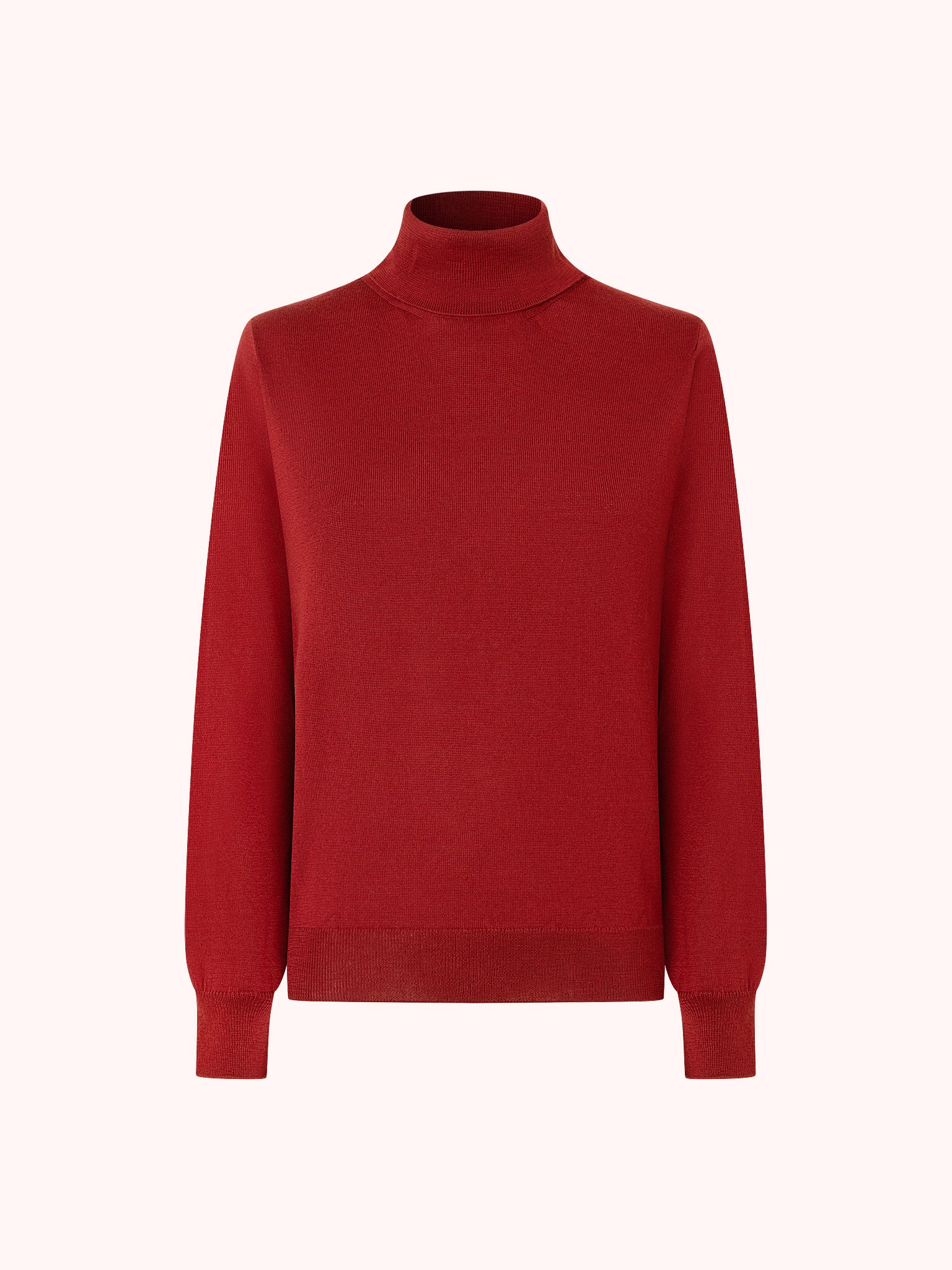 JERSEY CUELLO CISNE MANGA LARGA GRANATE