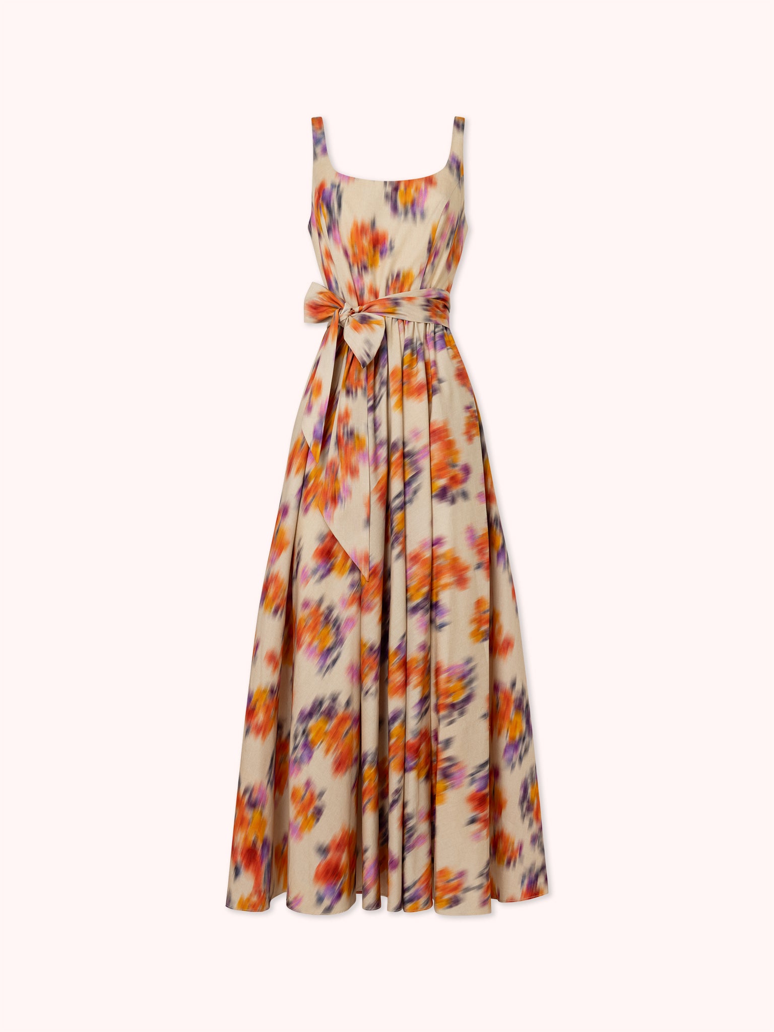 VESTIDO MIDI ESTAMPADO FLORAL