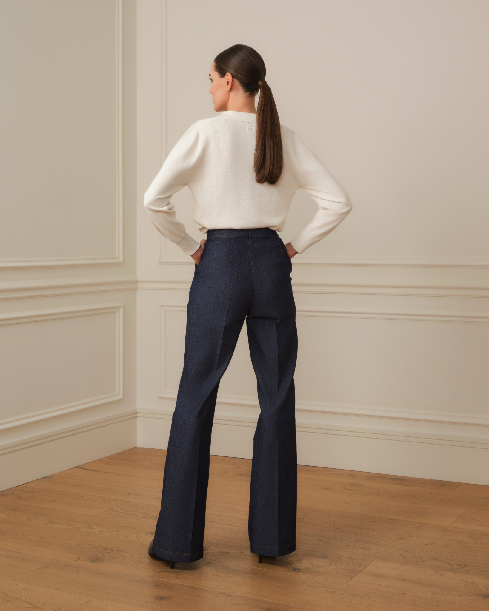 JERSEY CUELLO POLO CRUDO