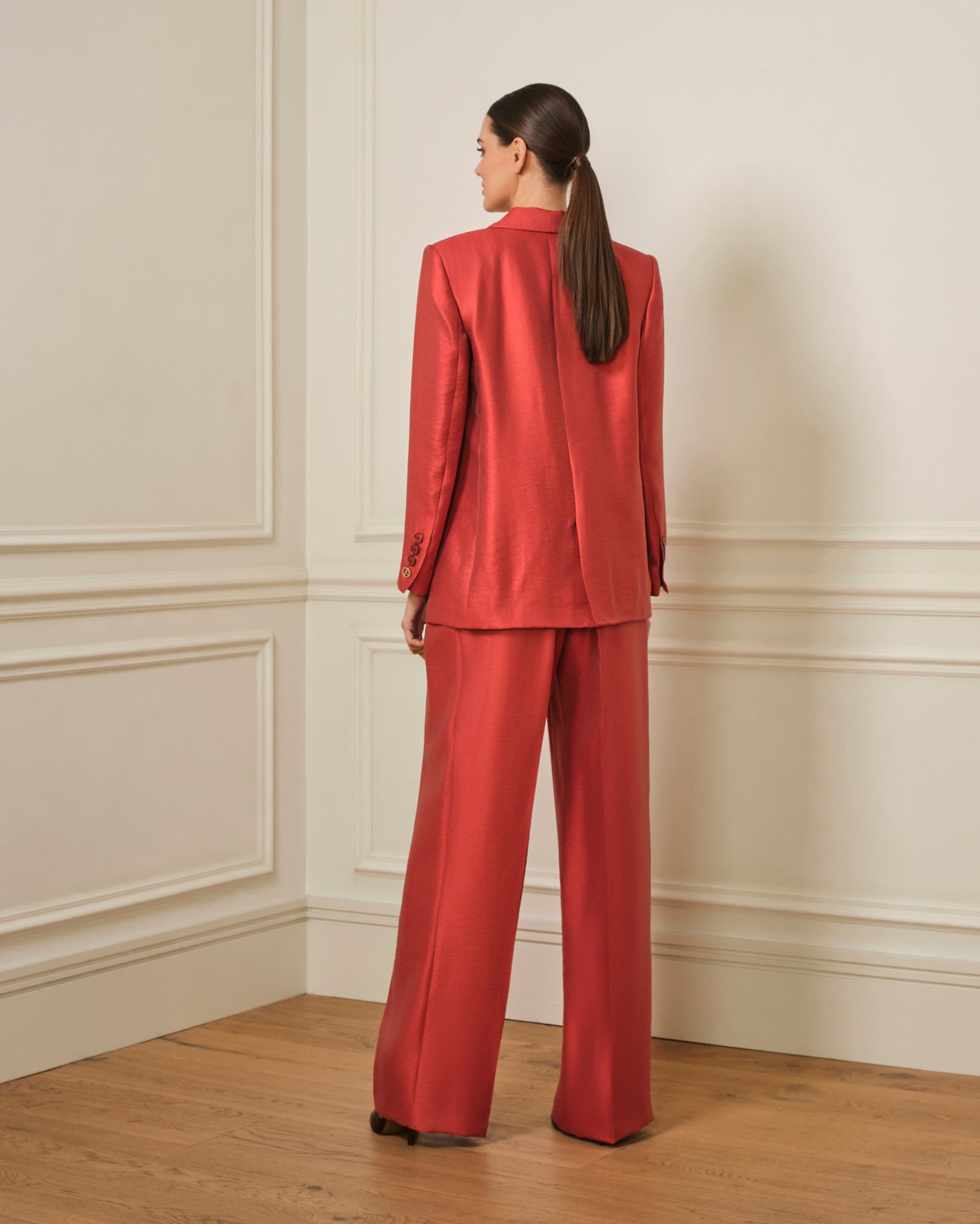 PANTALÓN PALAZZO ROJO