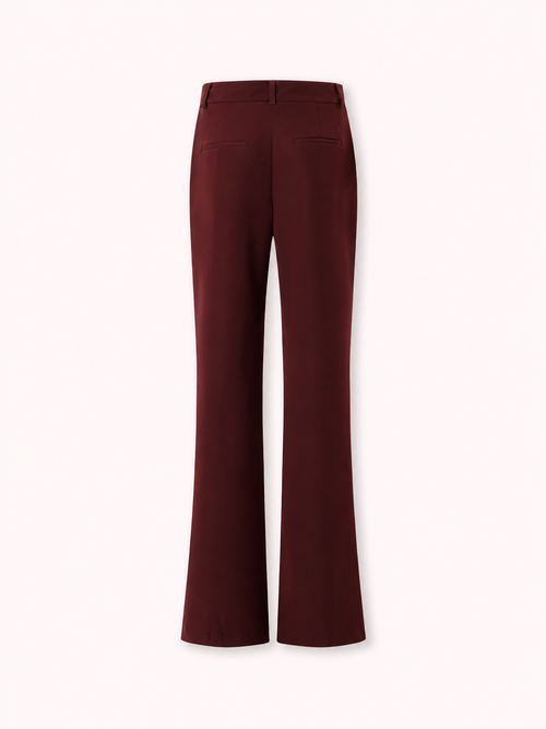 PANTALÓN CREP BURDEOS
