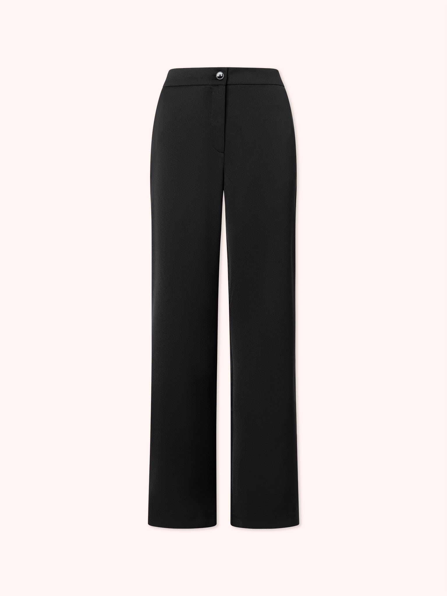PANTALÓN PALAZZO DE TIRO ALTO NEGRO