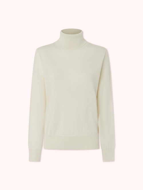 JERSEY CUELLO ALTO CRUDO