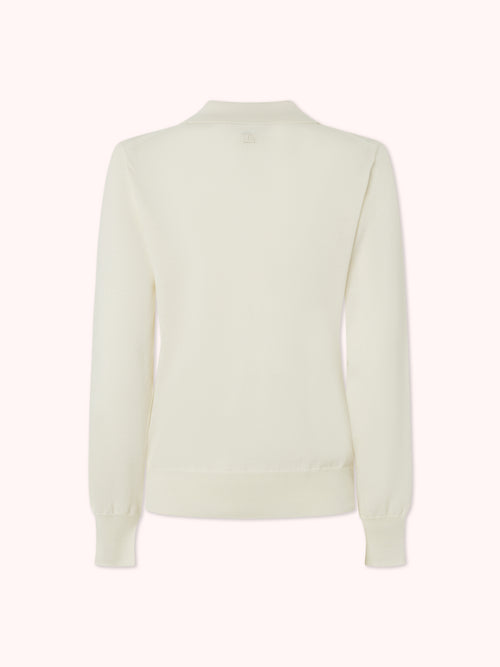 JERSEY CUELLO POLO CRUDO