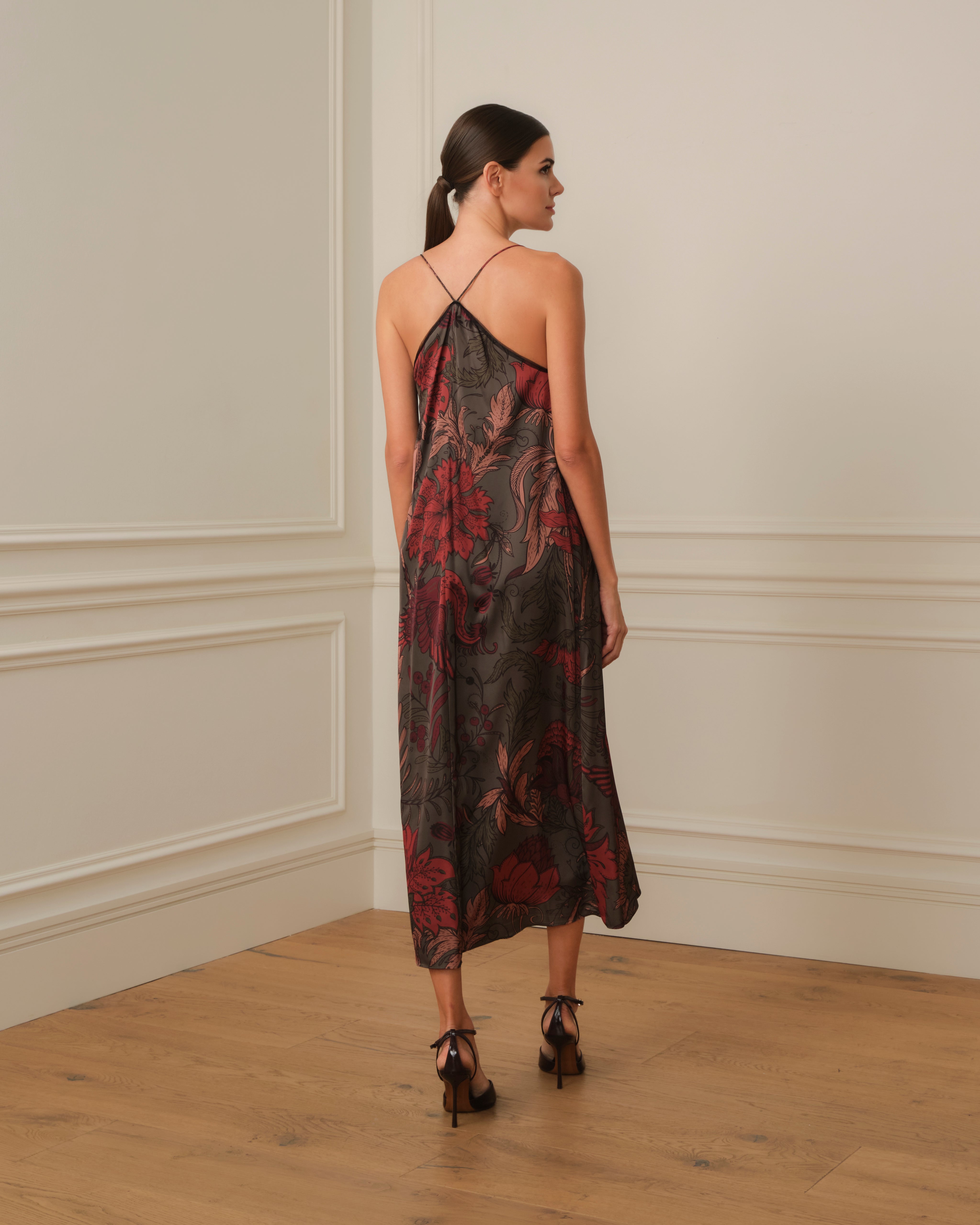 VESTIDO LENCERO ESTAMPADO