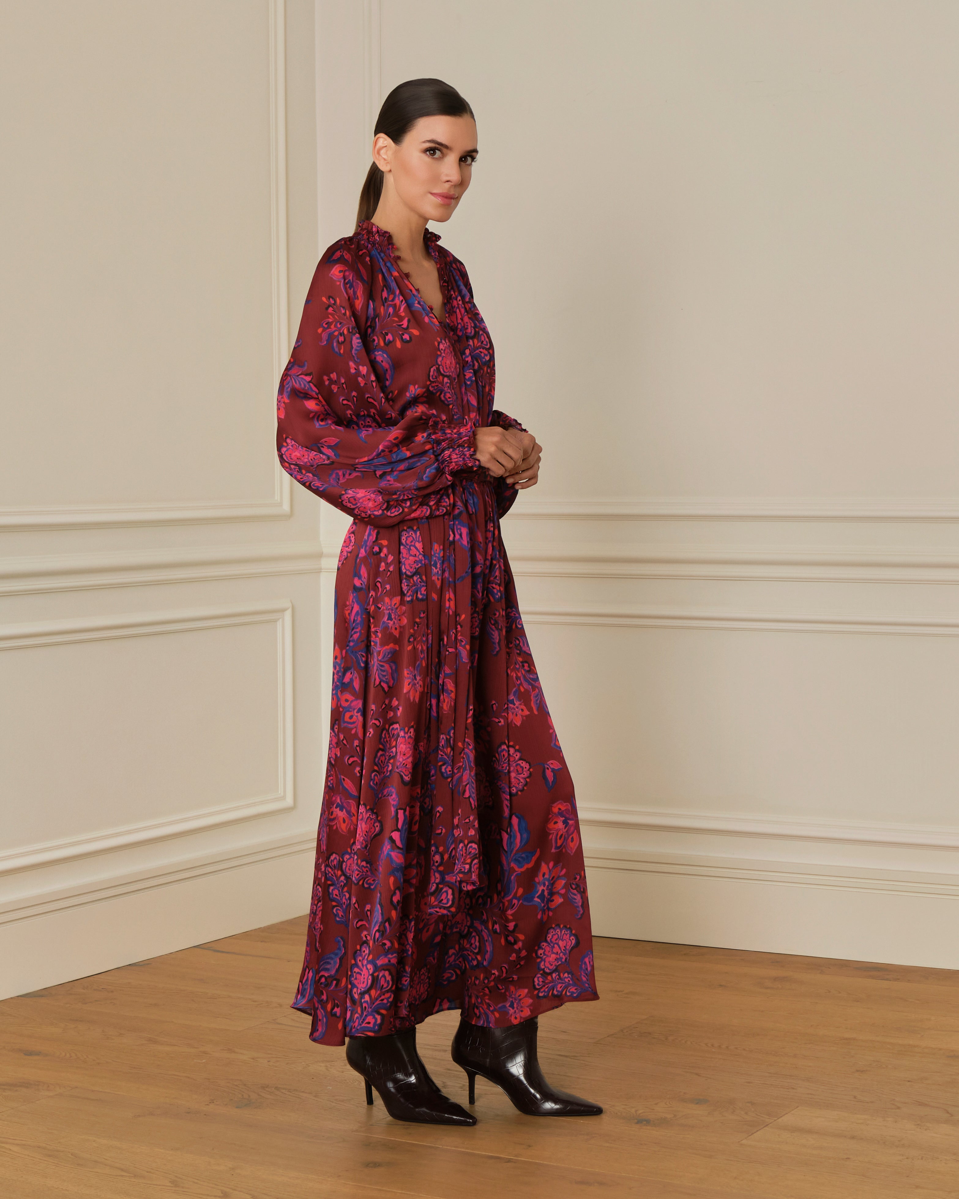 PRE-ORDER VESTIDO LARGO ESTAMPADO
