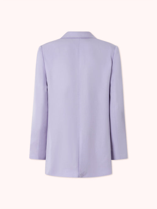 BLAZER CRUZADA LILA