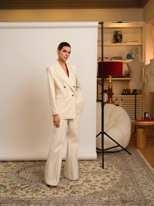 AMERICANA OFF-WHITE DENIM YVES