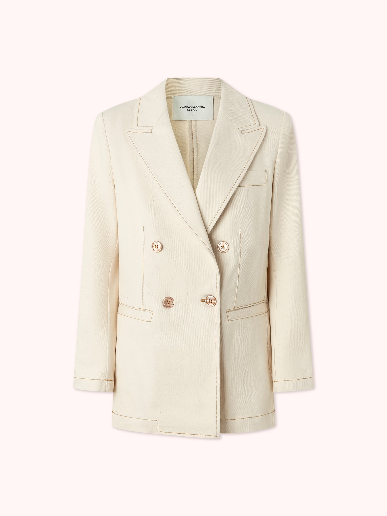 AMERICANA OFF - WHITE DENIM YVES - SEEIOU