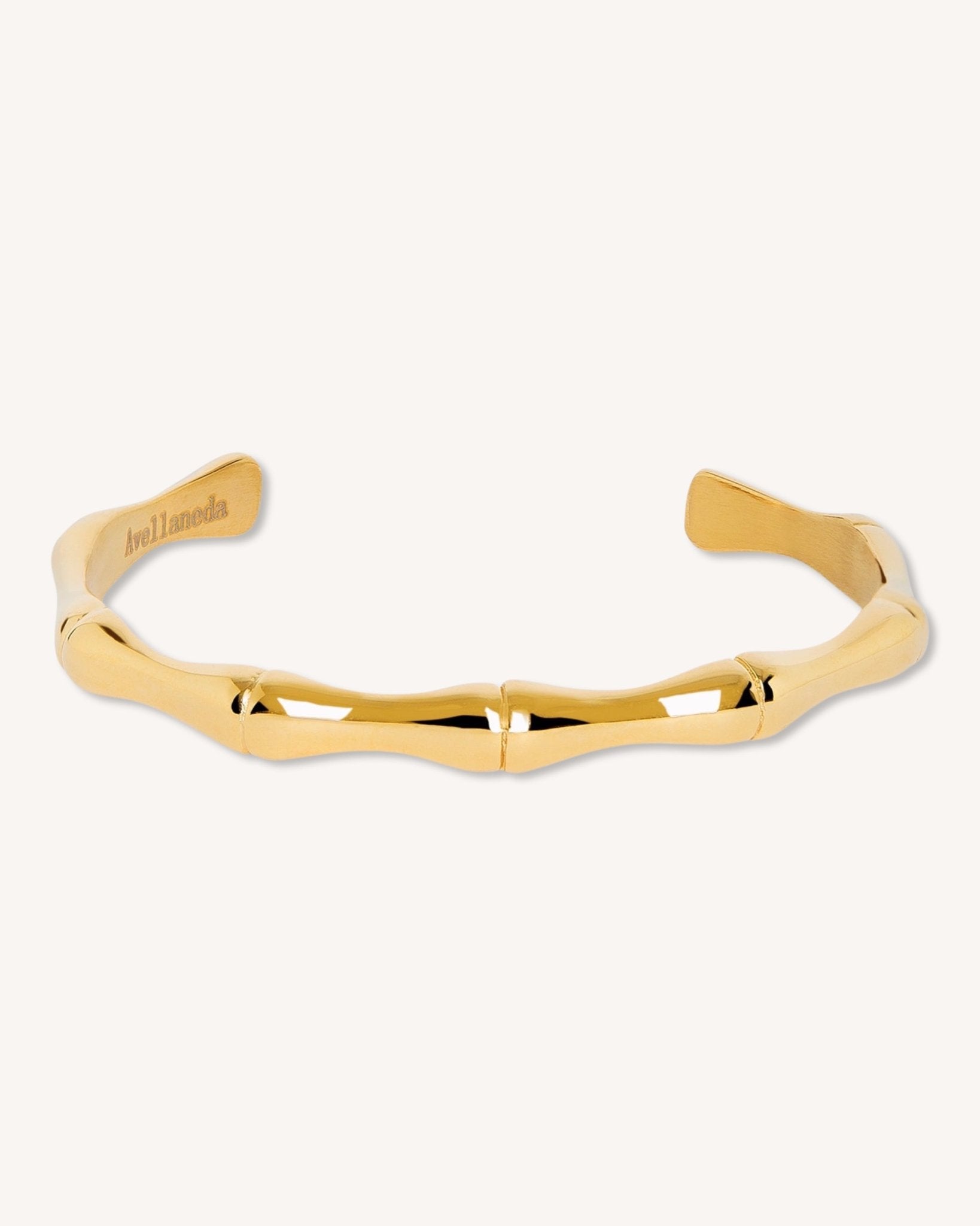 BRAZALETE BAMBOO VINTAGE DE ORO UNISEX - Seeiou