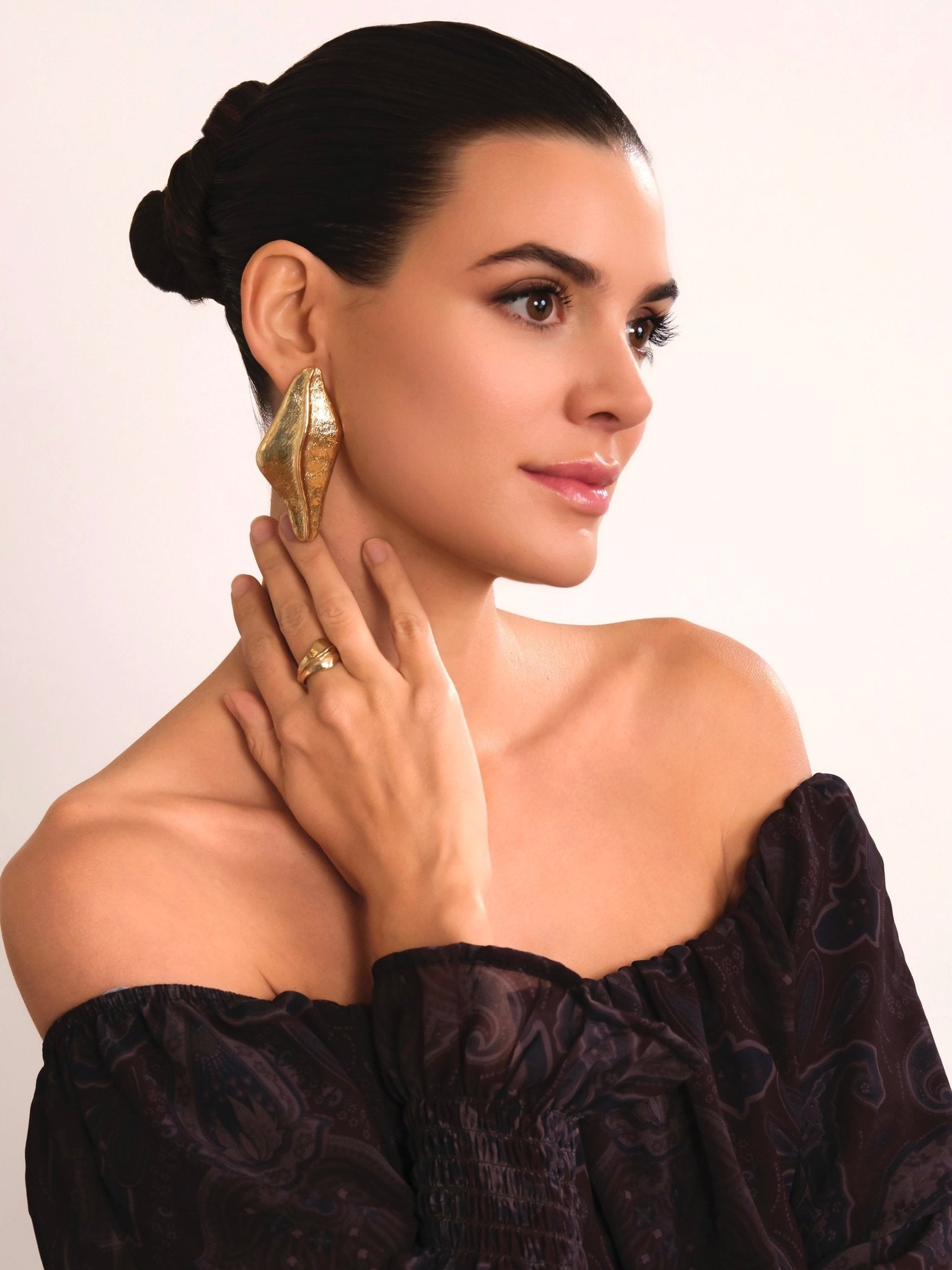LEMON LEAF ANILLO DORADO - SEEIOU