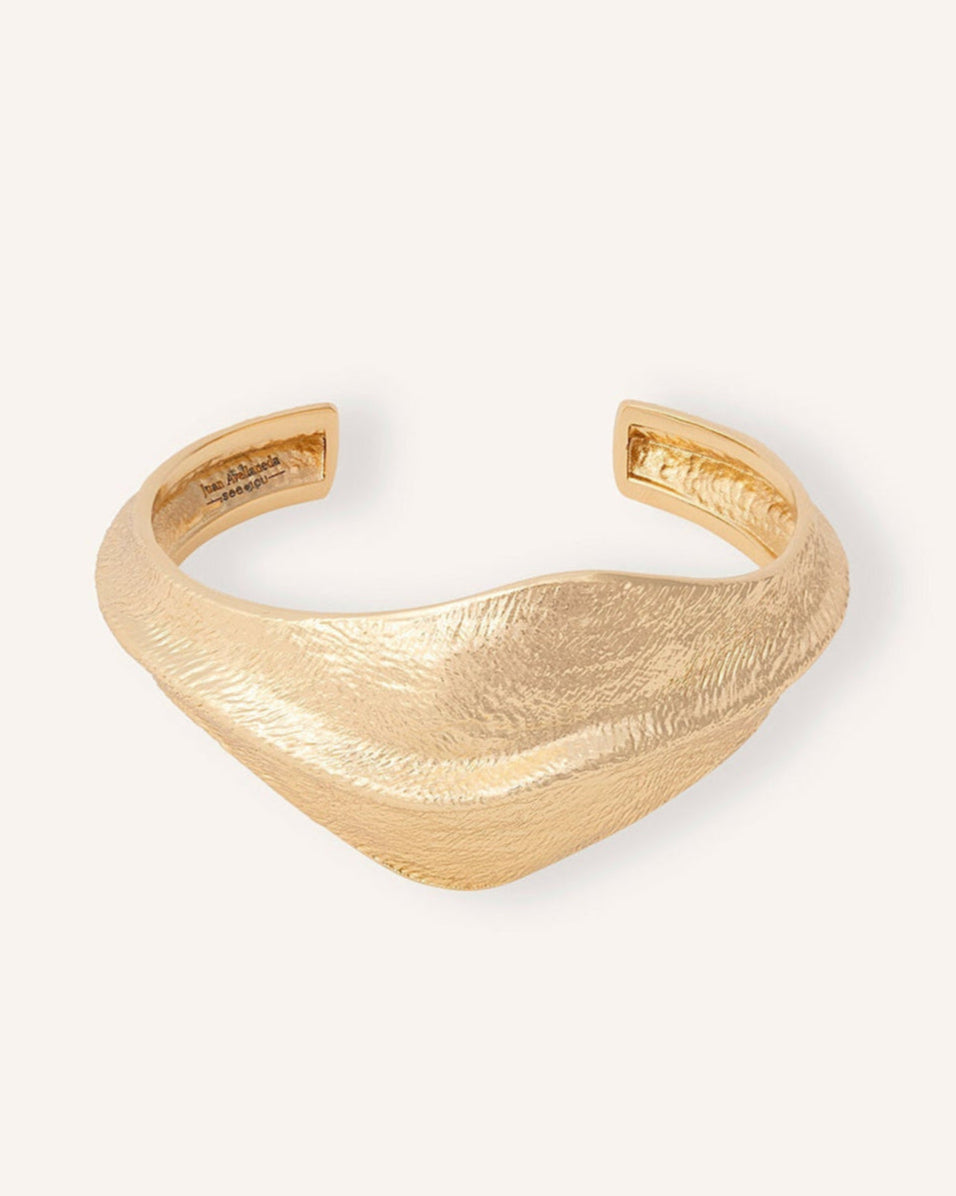 LEMON LEAF BRAZALETE DORADO - Seeiou