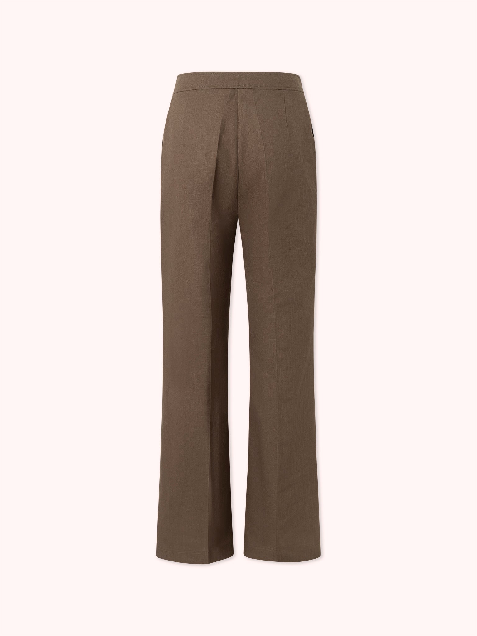 PANTALÓN DE LINO NATURAL KAKHI CHARLES - SEEIOU