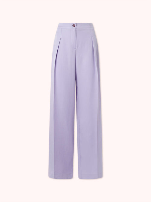 PANTALÓN PALAZZO LILA