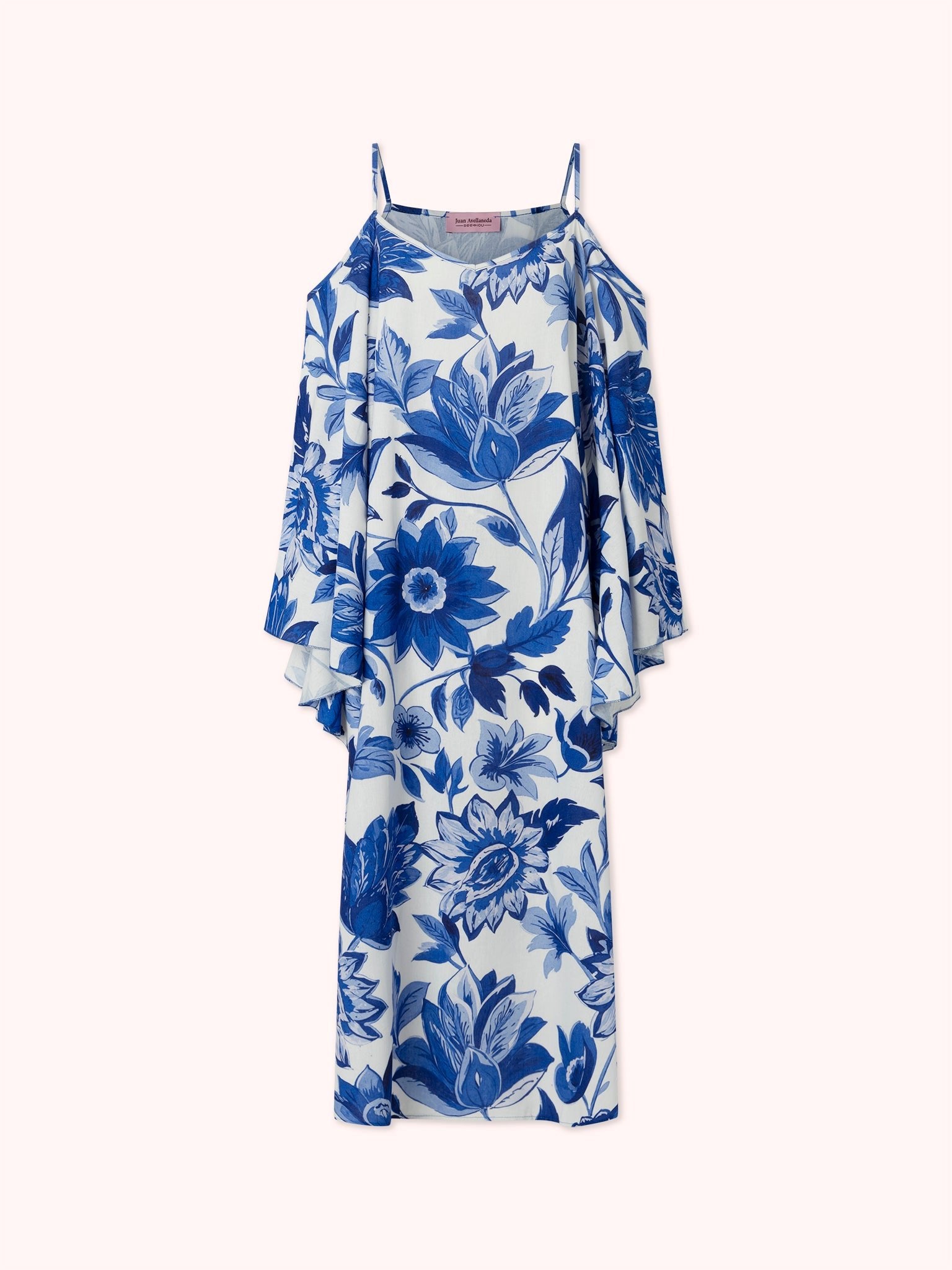VESTIDO AZUL NOSSA - SEEIOU