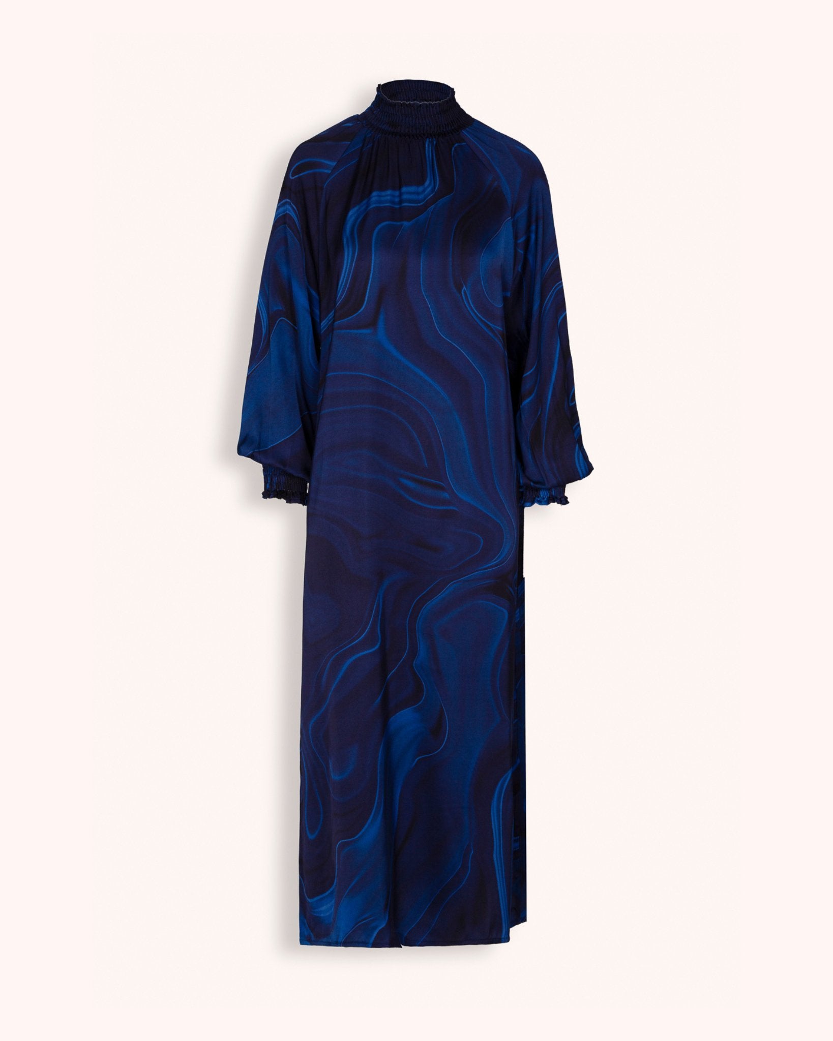 VESTIDO AZUL PAULINE - Seeiou