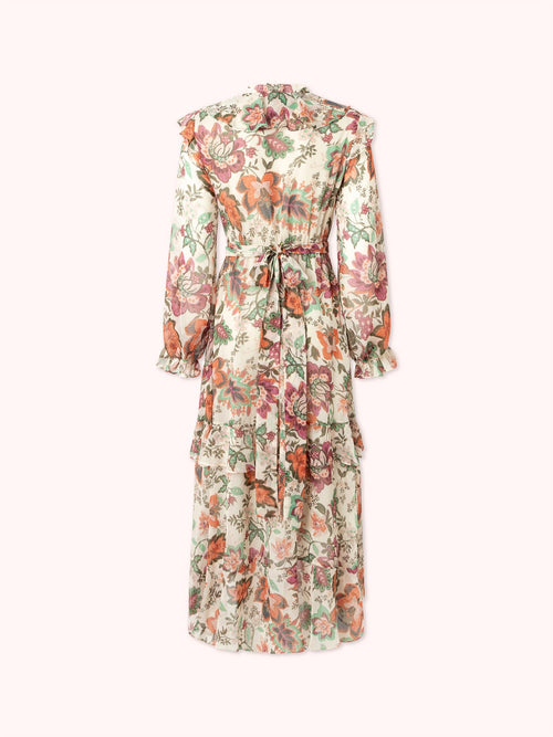 VESTIDO ESTAMPADO CRUDO SIENNA