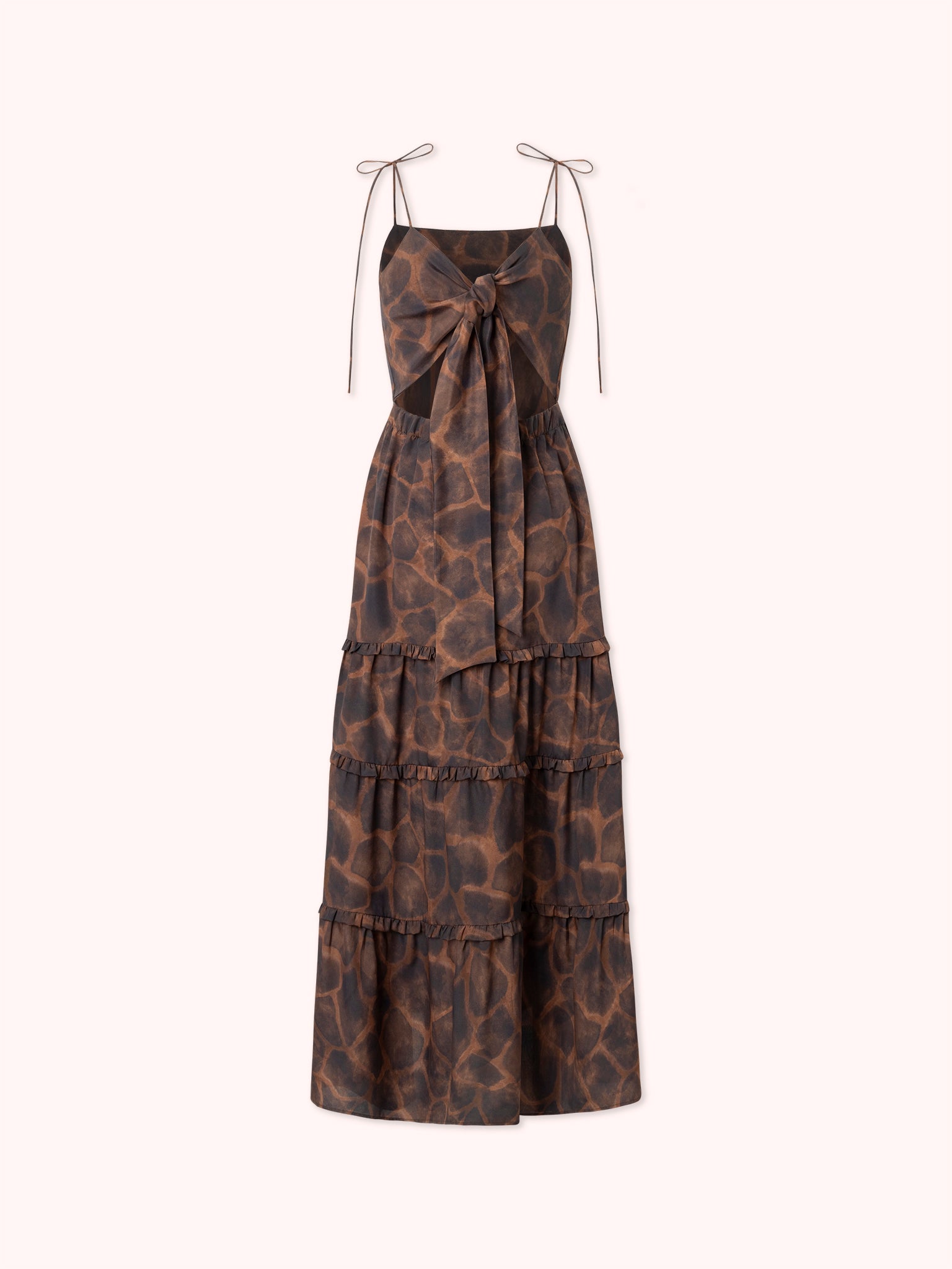 VESTIDO ESTAMPADO GIRAFFE CARMEN - SEEIOU