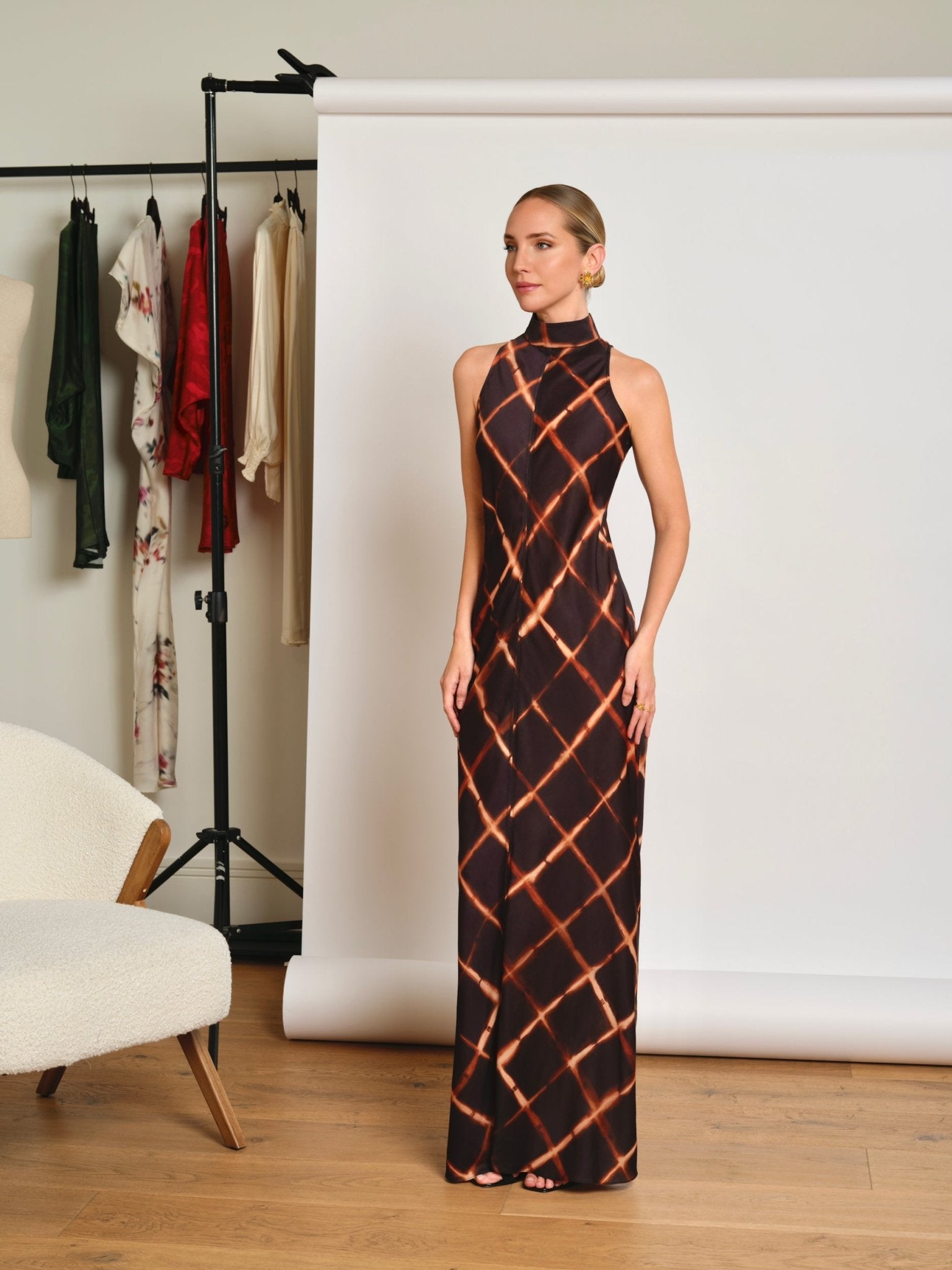 Vestido estampado Indira - SEEIOU