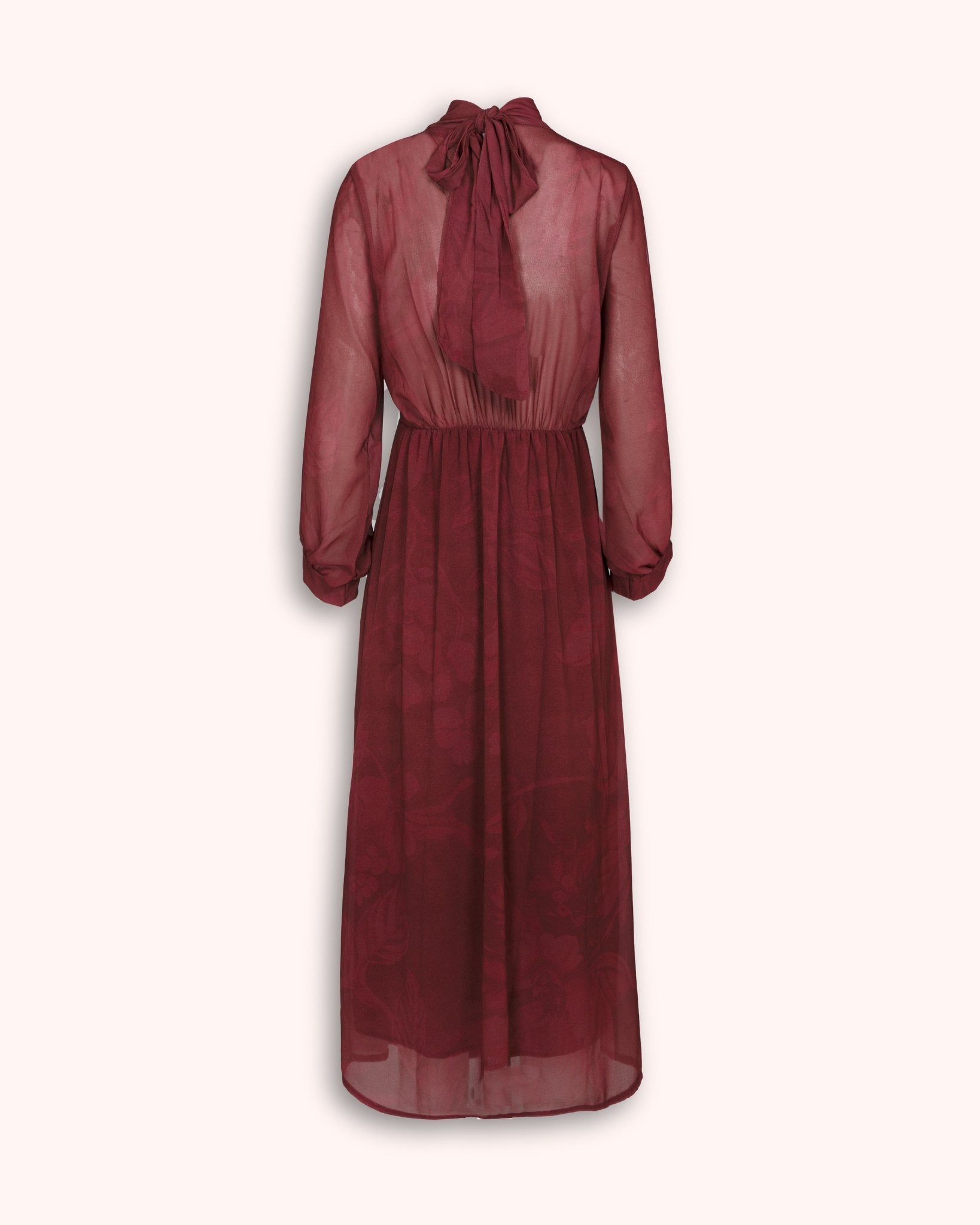 VESTIDO GRANATE JULIE - Seeiou