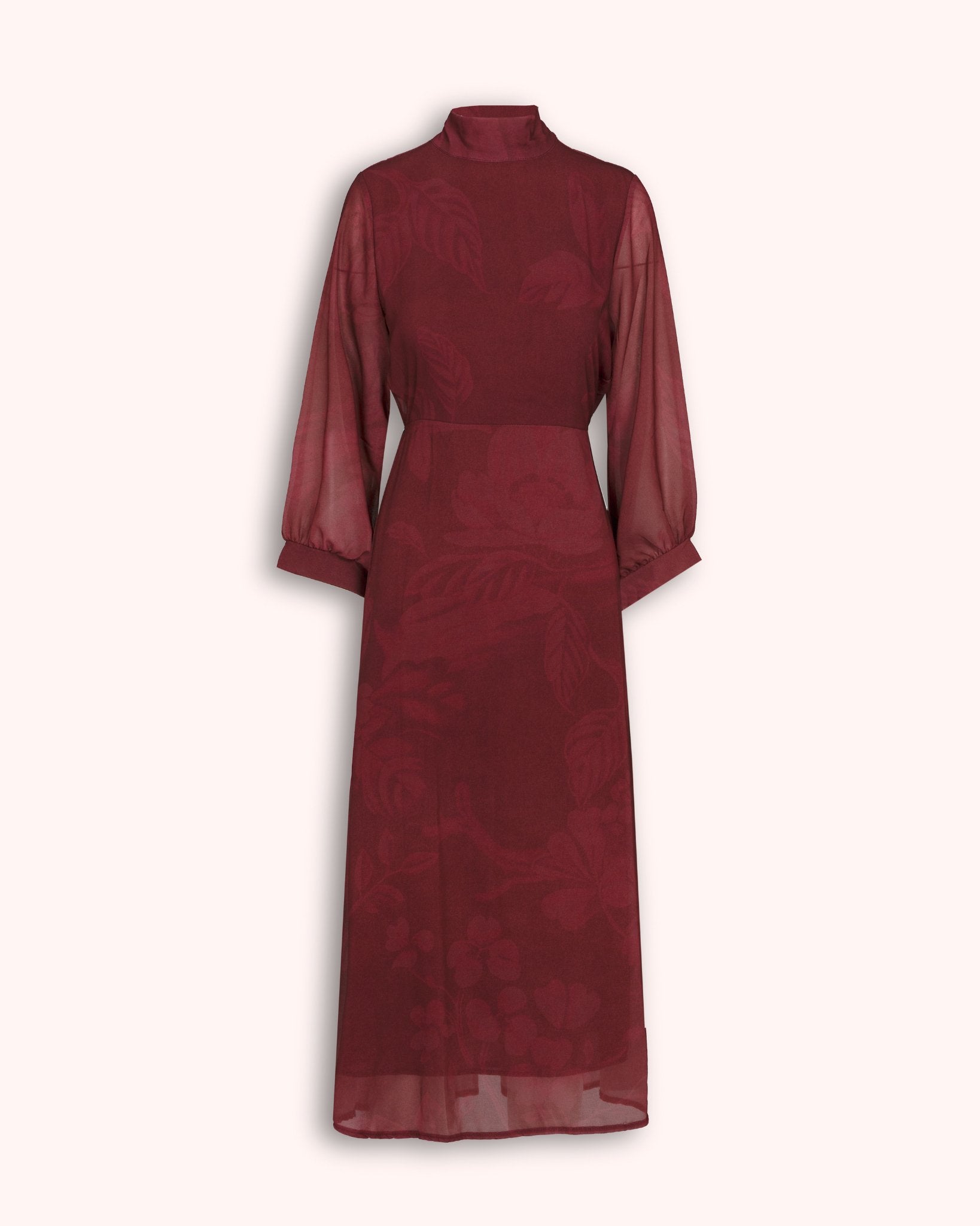 VESTIDO GRANATE JULIE - Seeiou