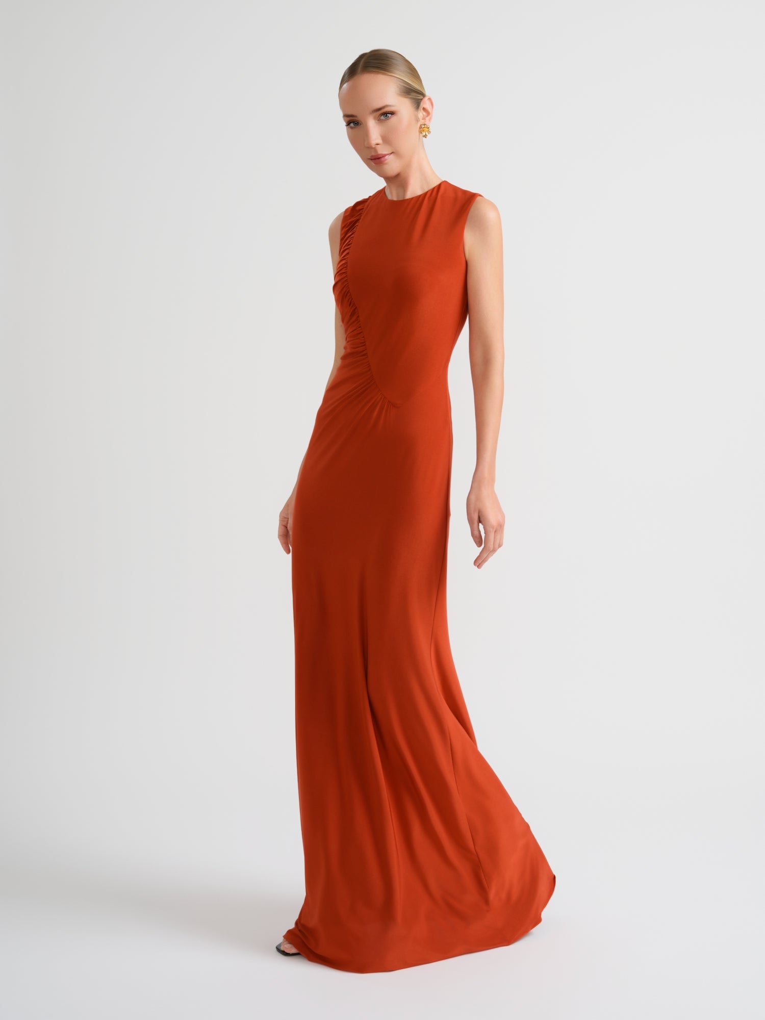 VESTIDO NARANJA NOOR - SEEIOU