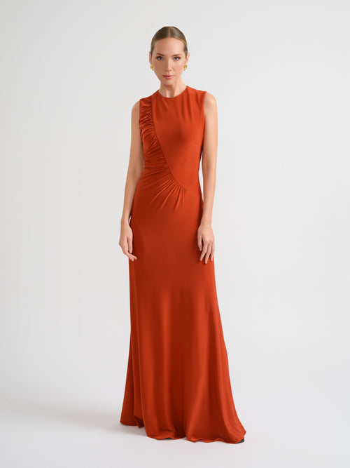 VESTIDO NARANJA NOOR