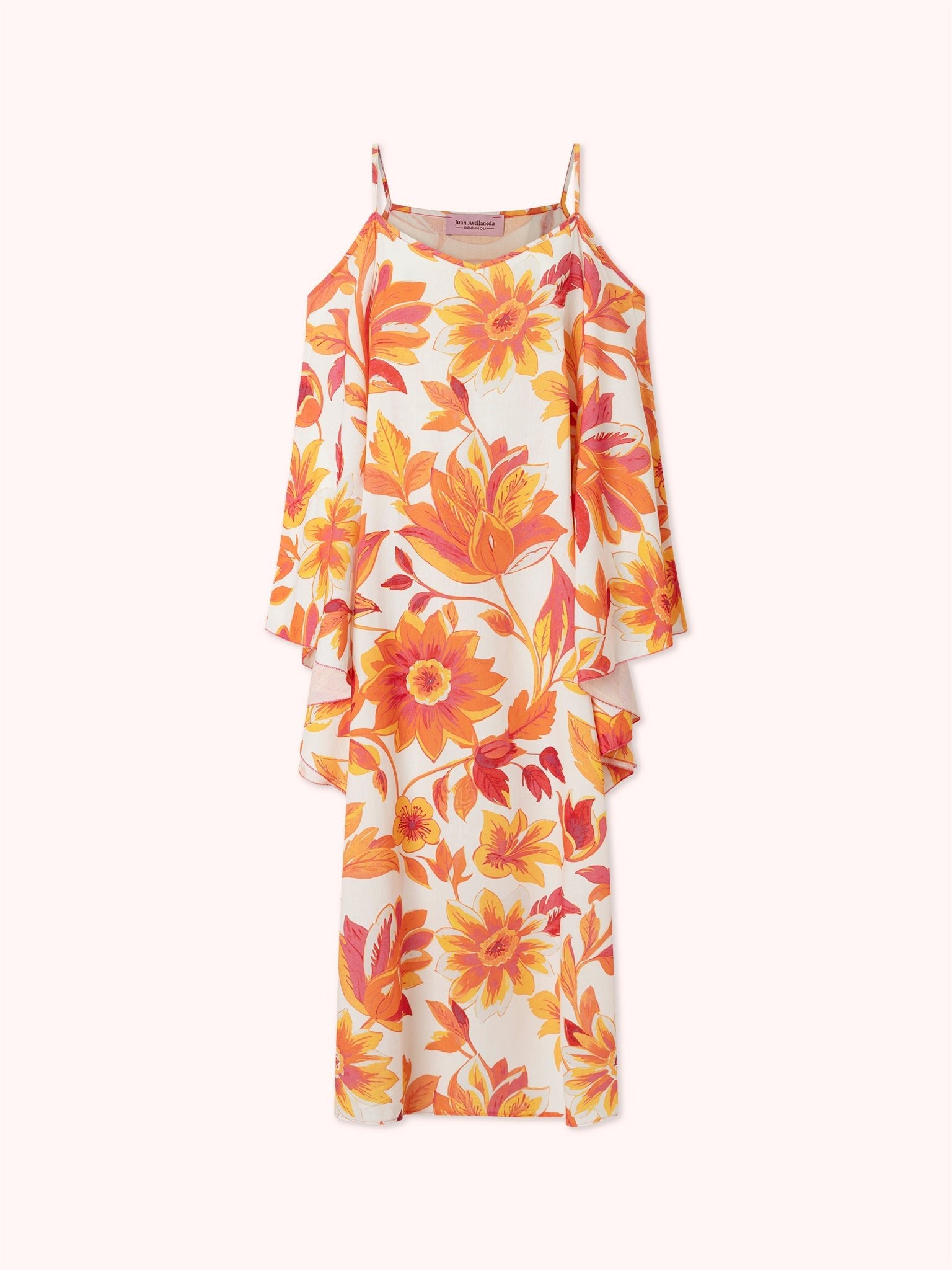 VESTIDO NARANJA NOSSA - SEEIOU