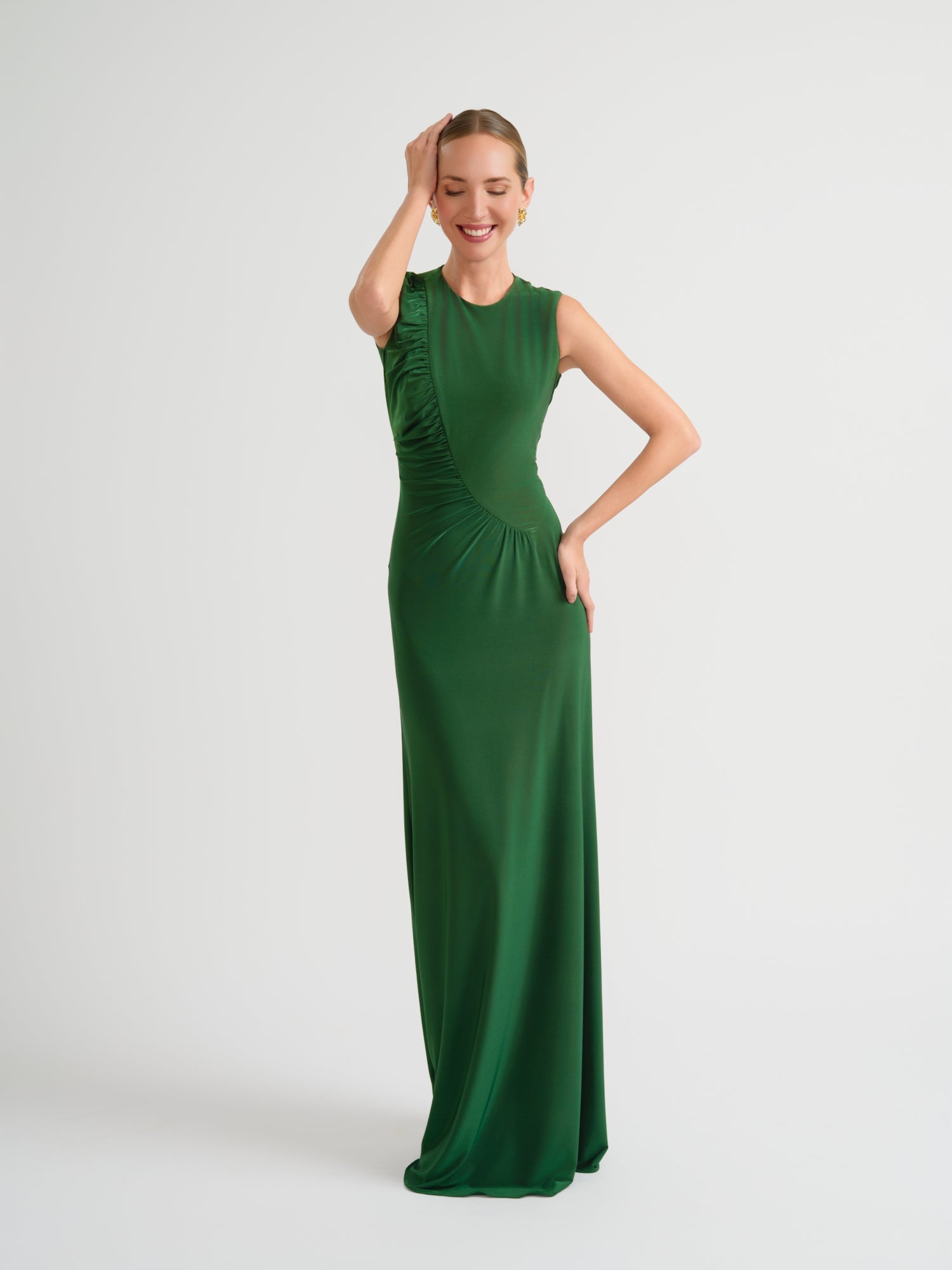 VESTIDO VERDE NOOR - SEEIOU