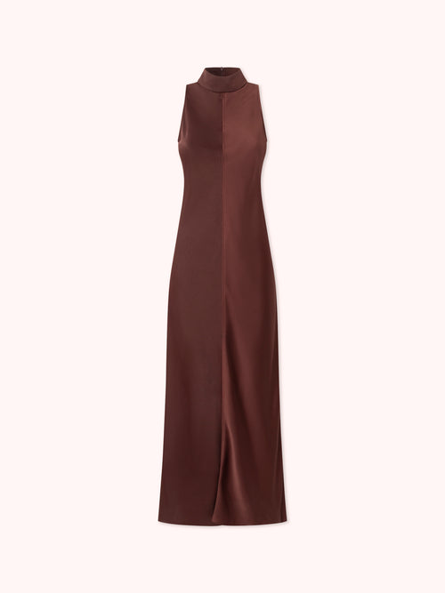 VESTIDO GRANATE INDIRA