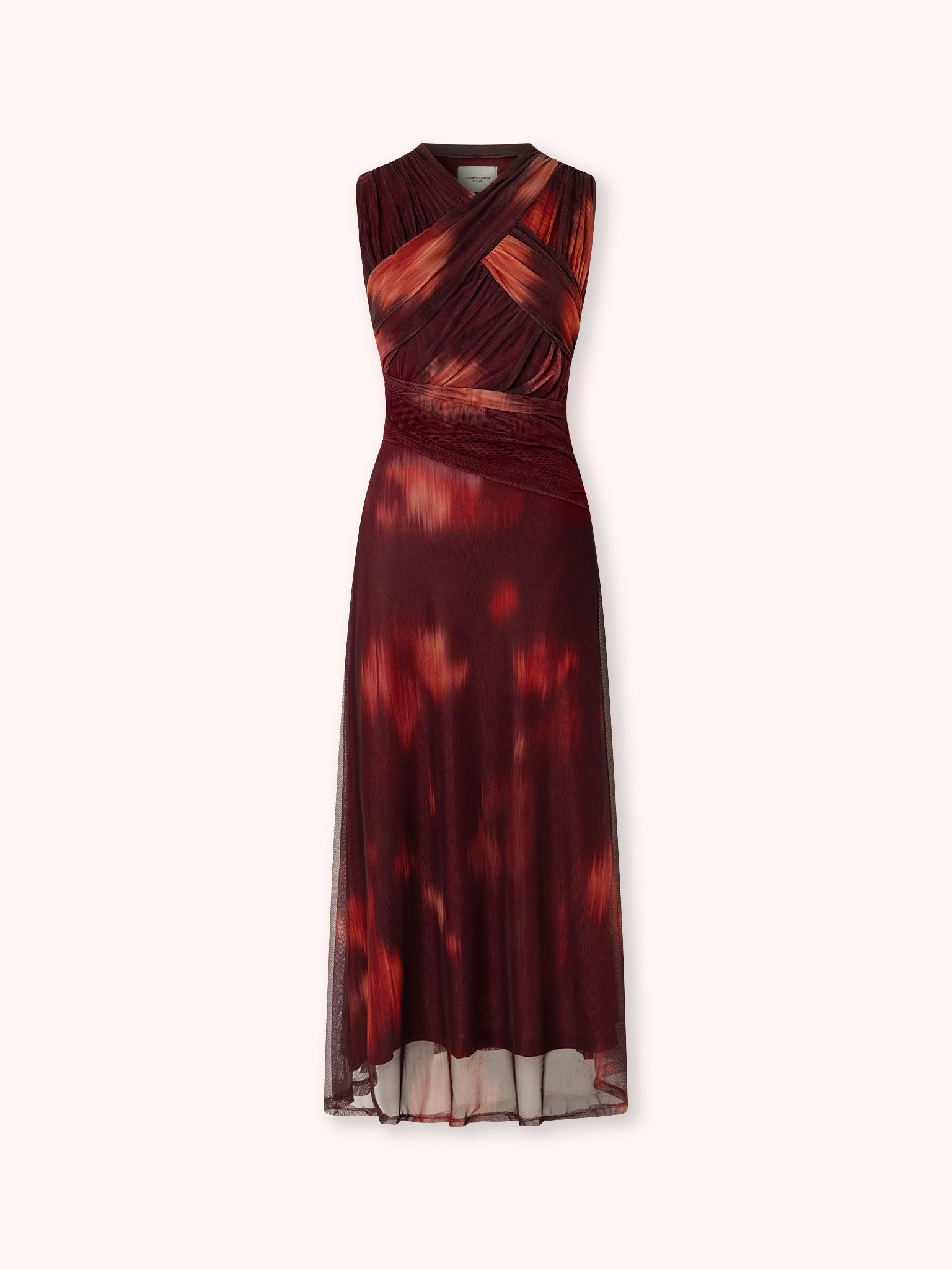 VESTIDO TUL ESTAMPADO FLORAL