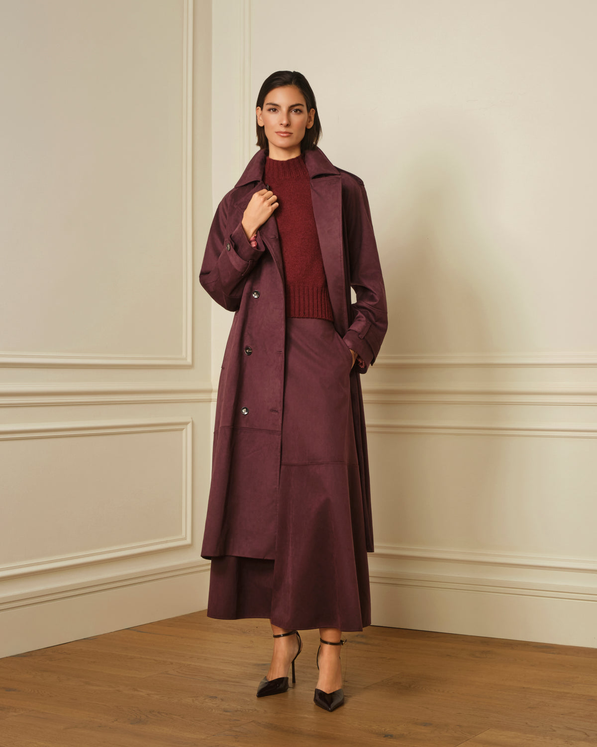 GABARDINA  DE ANTE BURDEOS