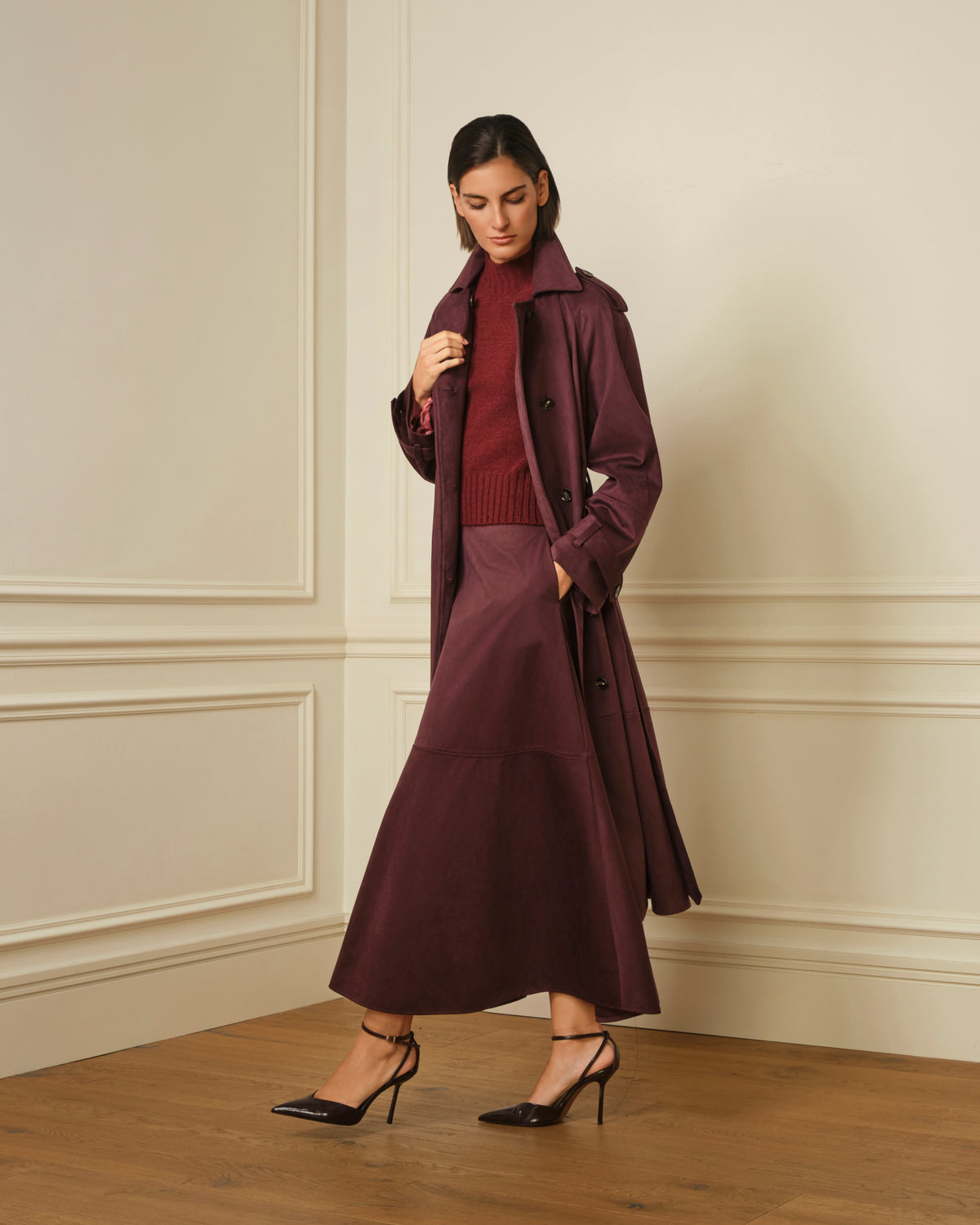 GABARDINA  DE ANTE BURDEOS