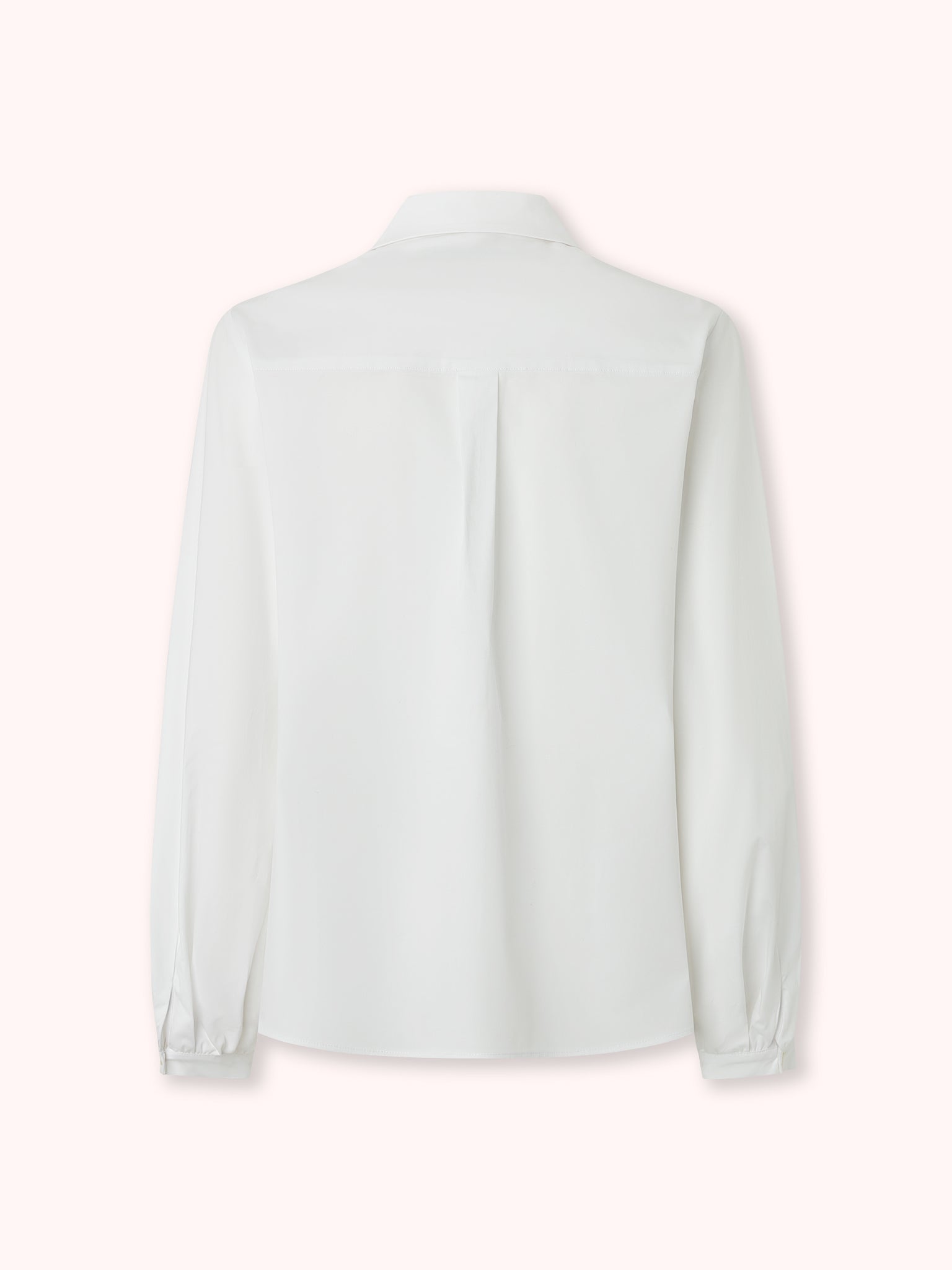 CAMISA DE MANGA ABULLONADA BLANCA