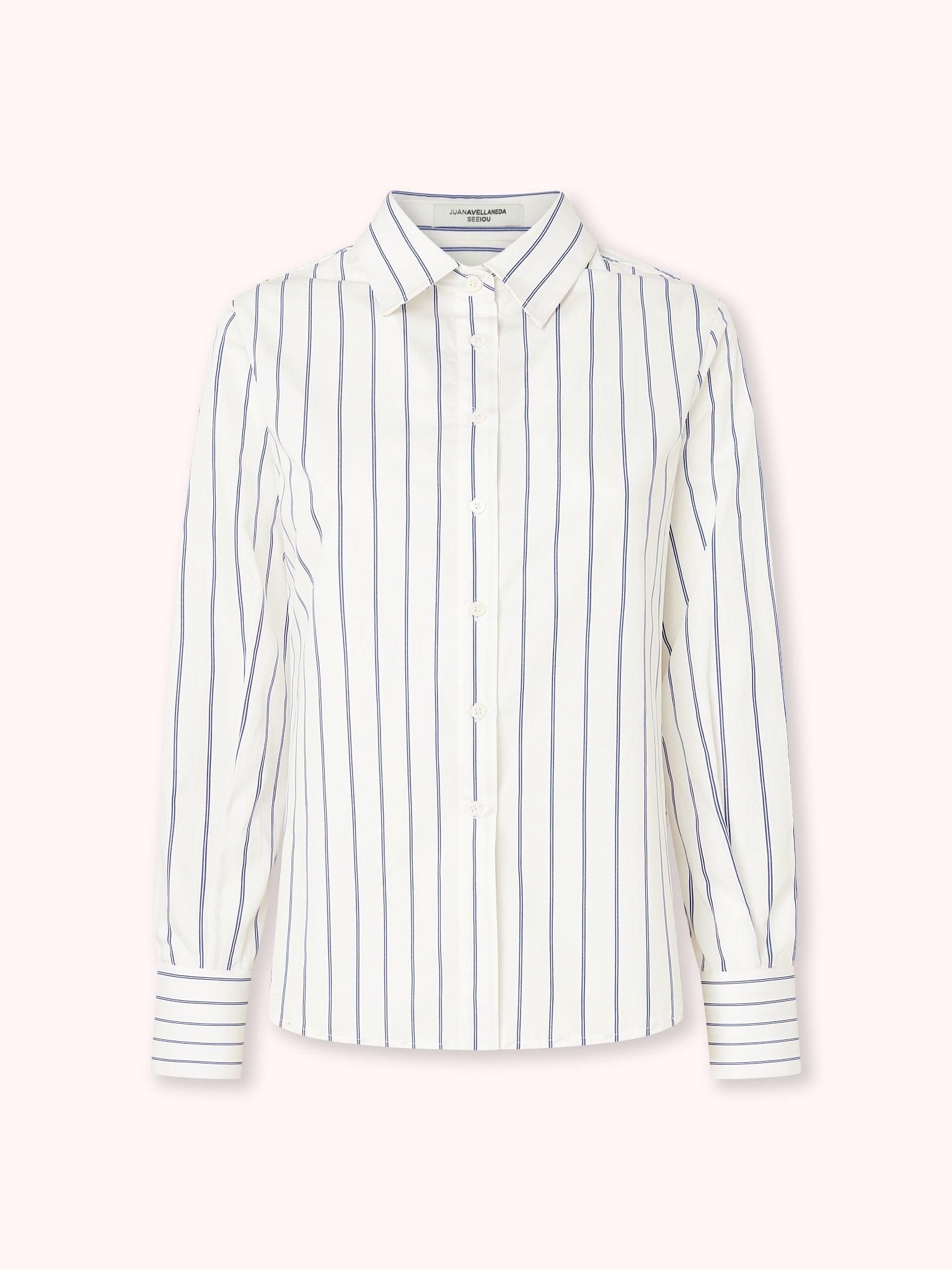 CAMISA DE RAYAS AZULES