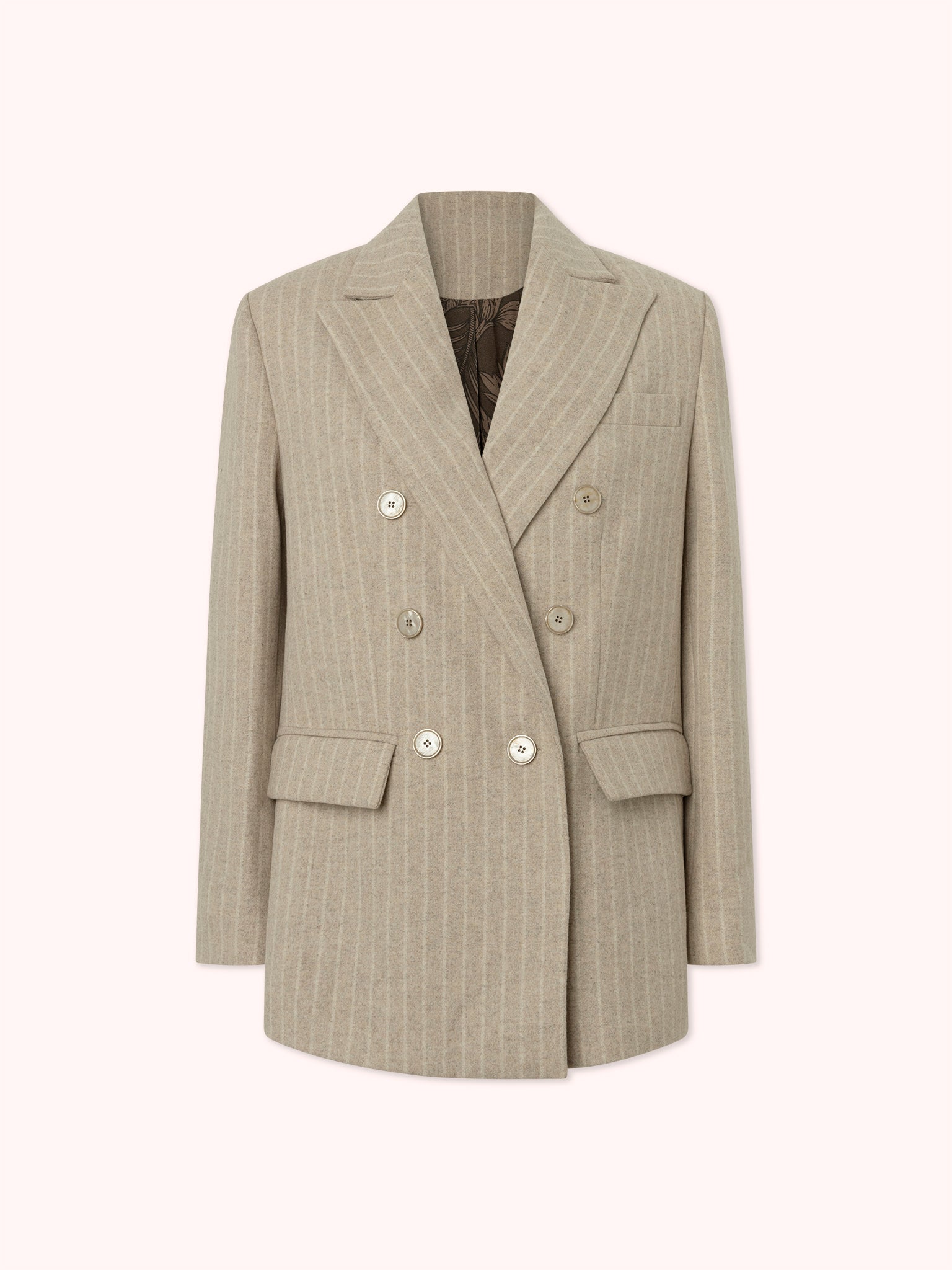 PRE-ORDER BLAZER CRUZADA RAYA DIPLOMATICA BEIGE