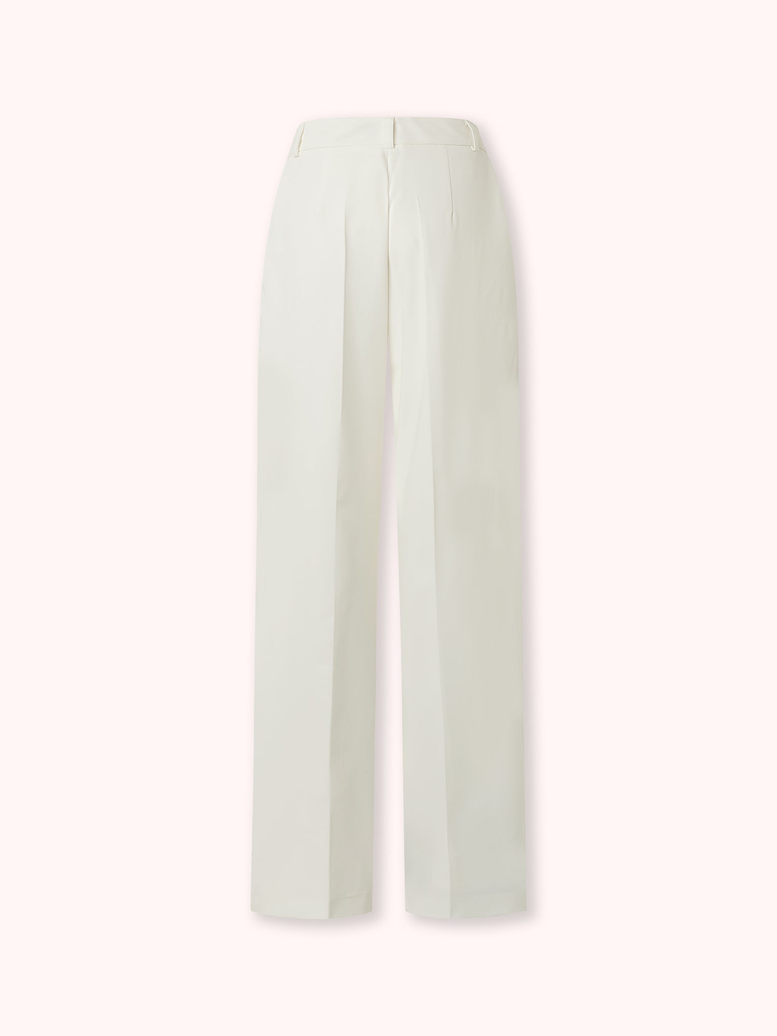 PANTALÓN CON DOBLE PINZA BLANCO